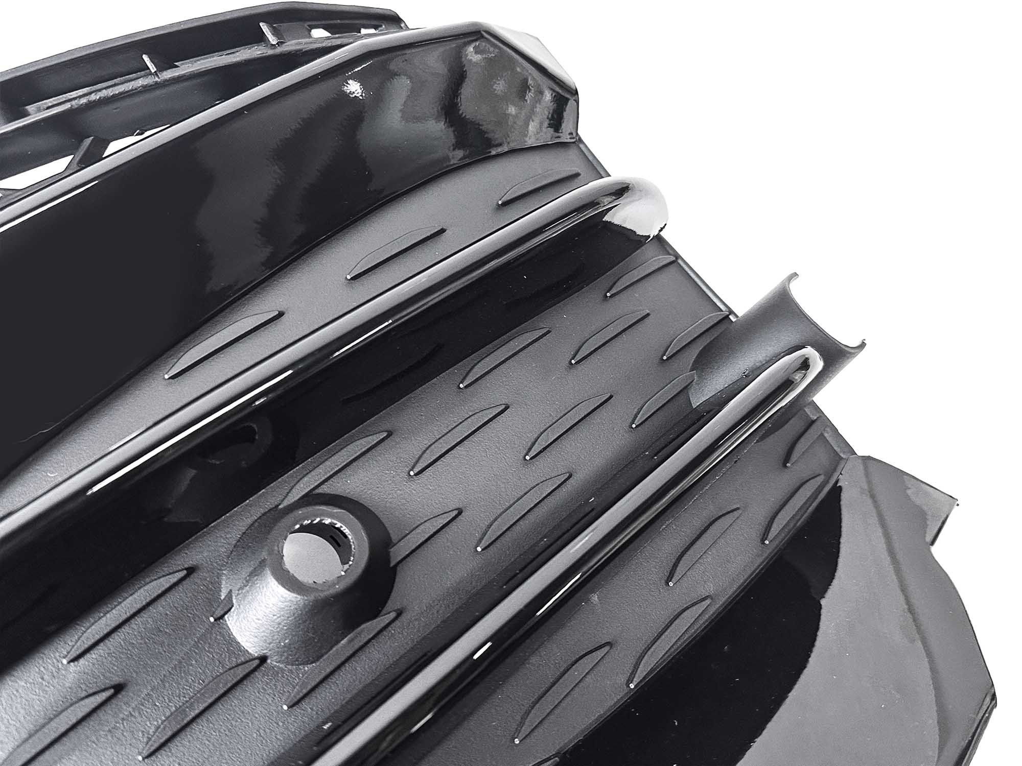 Vorne Stoßstange Rahmen Lüftungsgitter Schwarz für Mercedes GLE W167 GLE53 AMG Line 19-23