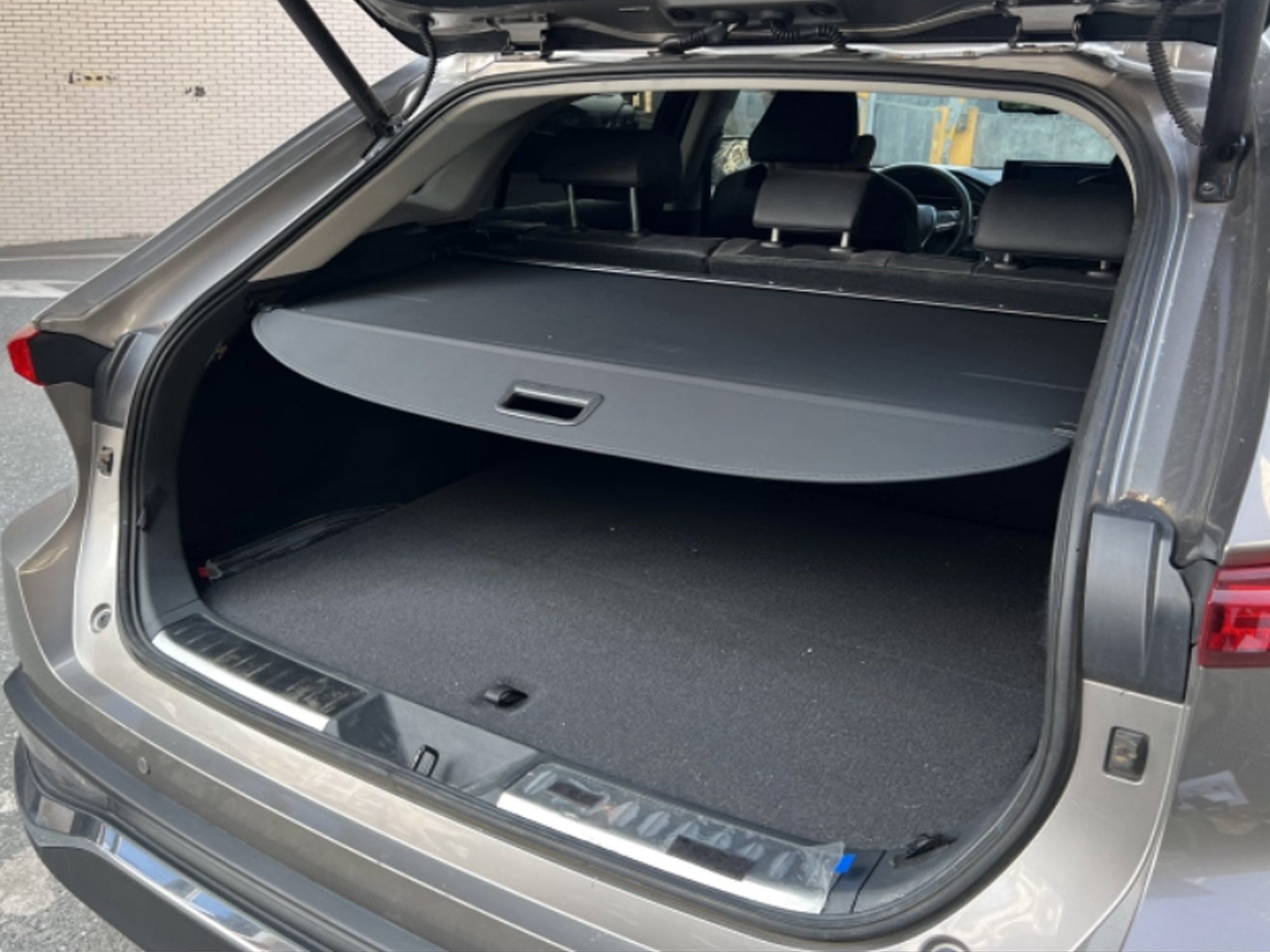 Für VOLVO V60 10-18 Schwarz Laderaumabdeckung Abdeckrollo Kofferraum Rollo