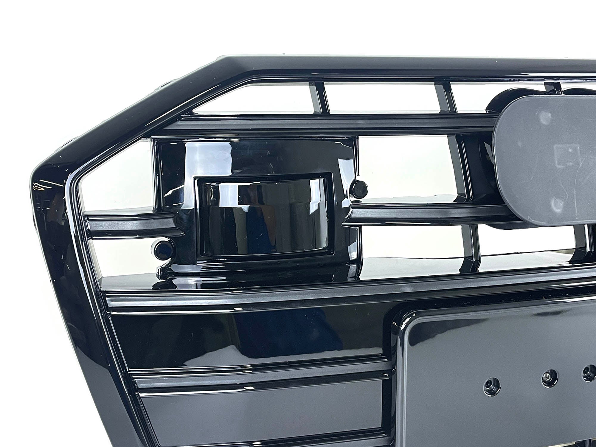 Schwarz Kühlergrill Grill für Audi A6 S6 C8 S Line mit ACC 2018-2023 fg321