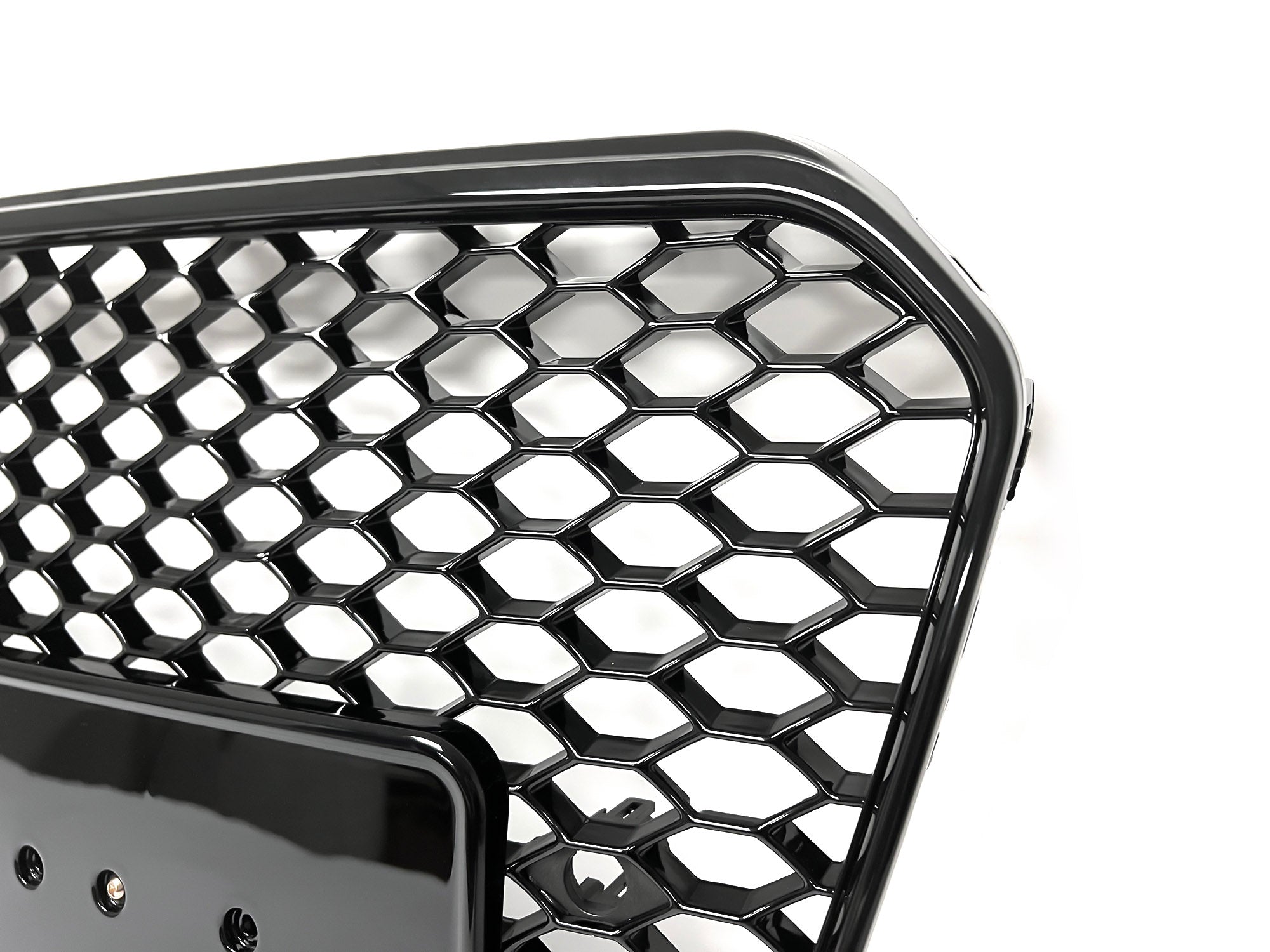 Wabengrill Kühlergrill Grill Glänzend Schwarz für AUDI A5 8T S5 Sportback Coupe Facelift 2012-2016
