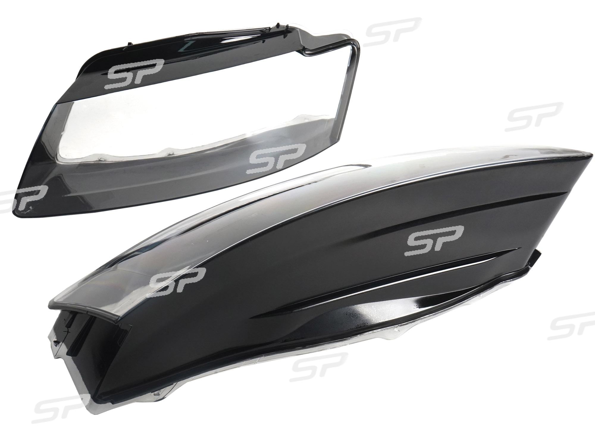 Paar Klar Scheinwerferglas Abdeckung Für Audi A5 8T 2008-2012 Scheinwerfer Glas
