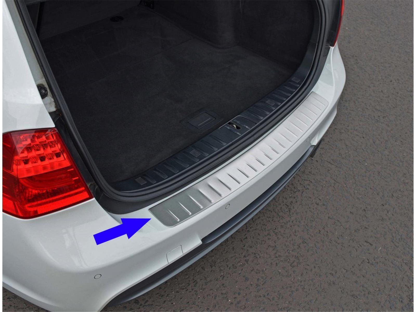 Ladekantenschutz Stoßstangenschutz für BMW 3er E91 2005-2012 Edelstahl Matt