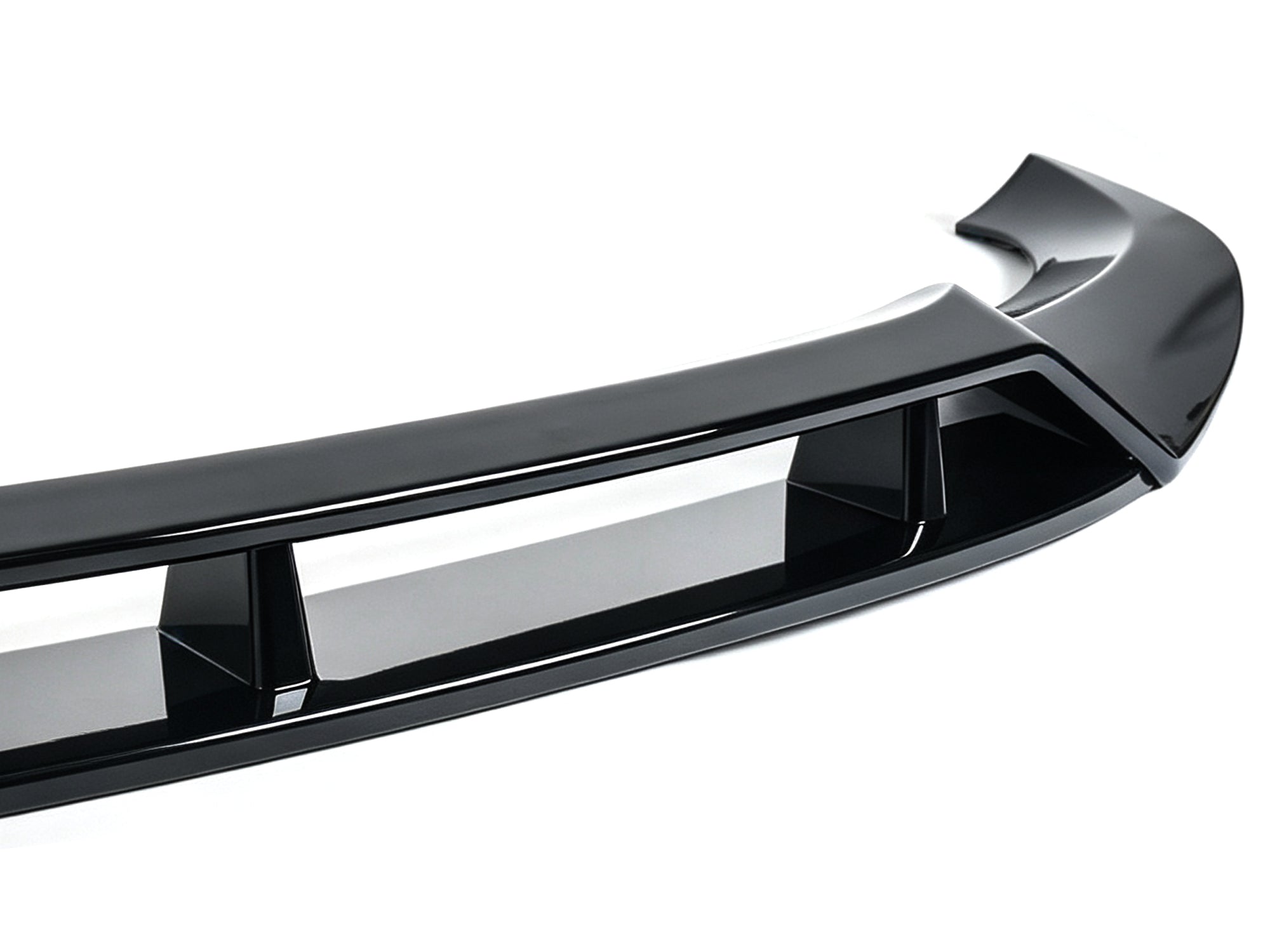 Schwarz Stoßstange Spoiler Lippe Frontspoiler für BMW X6 G06 M Paket 19-25