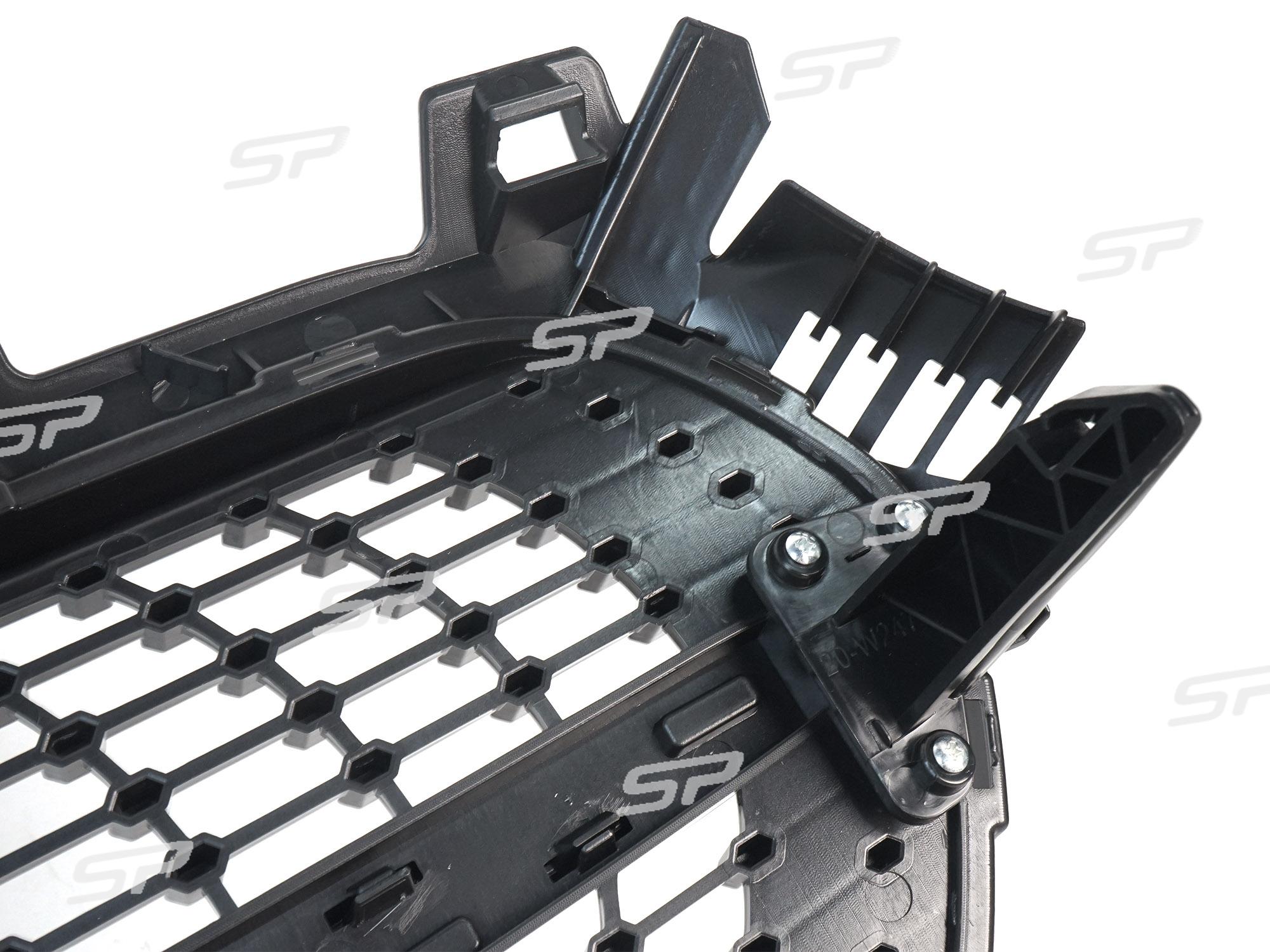 NEU Diamant Grill Kühlergrill Frontgrill Schwarz für Mercedes Benz B Klasse W247 2019-2023
