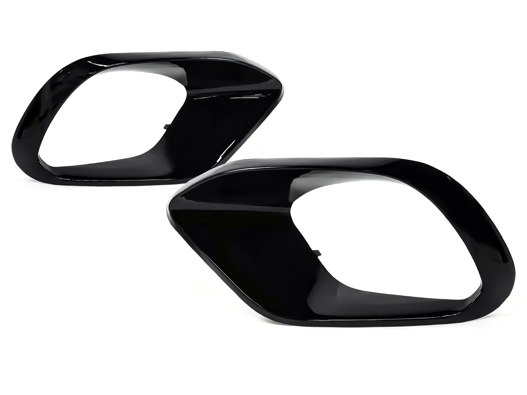 Vorne Stoßstange Rahmen Lüftungsgitter Schwarz für Mercedes C118 CLA45 AMG 2020+
