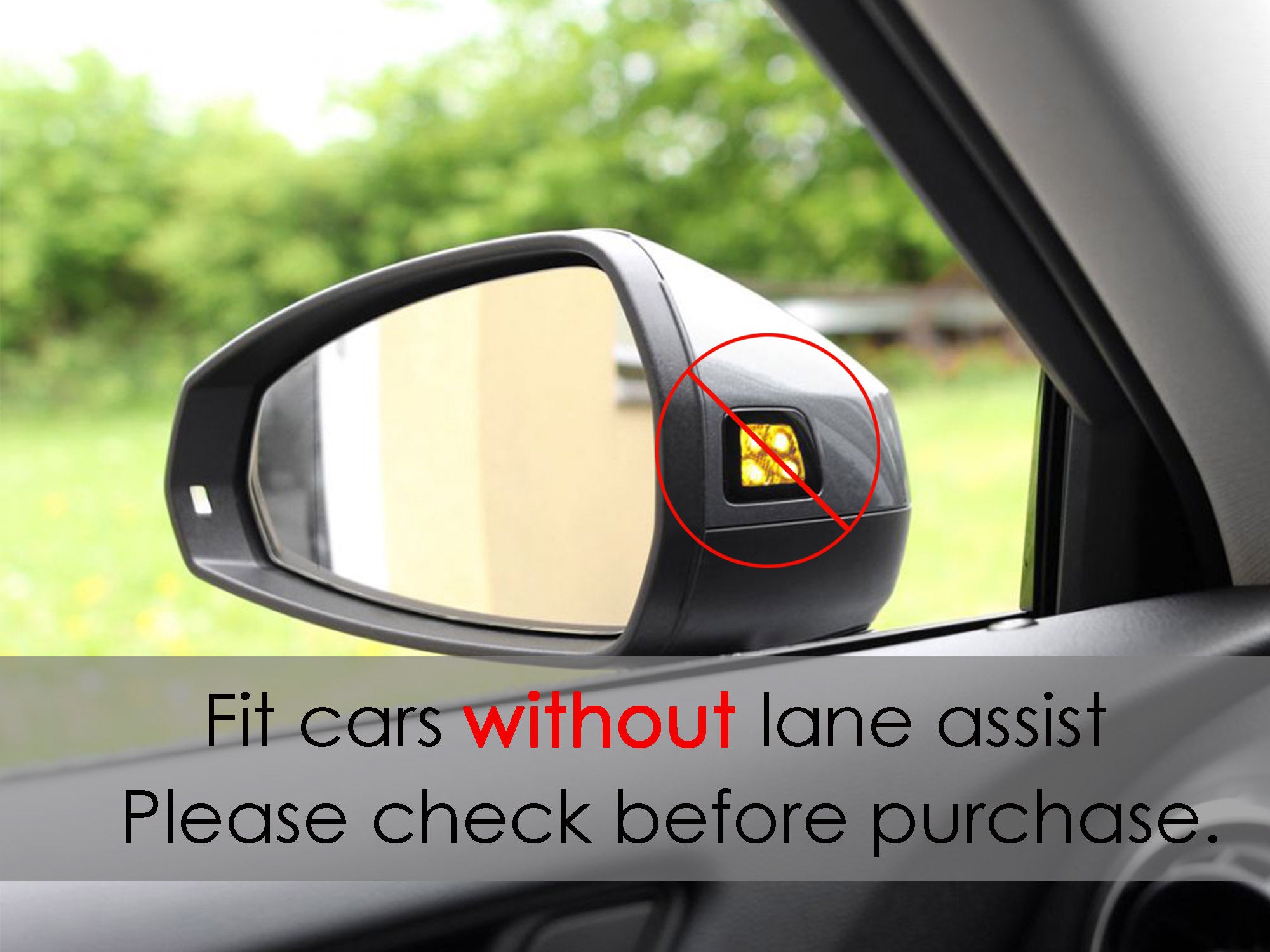 NEU Spiegelkappen Außenspiegel Schwarz Glanz für Audi A6 C8 A7 4K Ohne SideAssist mc145