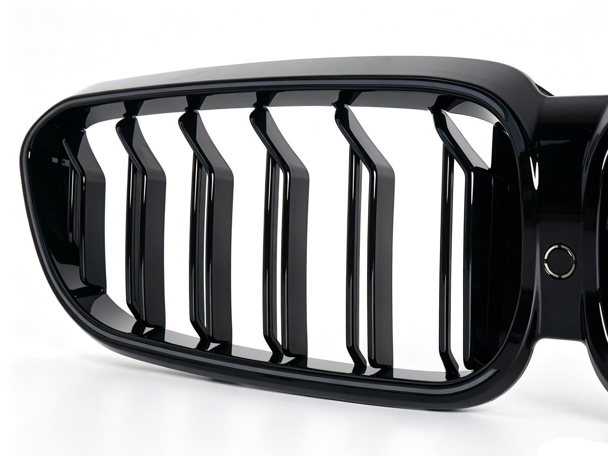 LED Kühlergrill Grill Frontgrill Schwarz für BMW 5er G30 G31 2017-2020 vor LCI