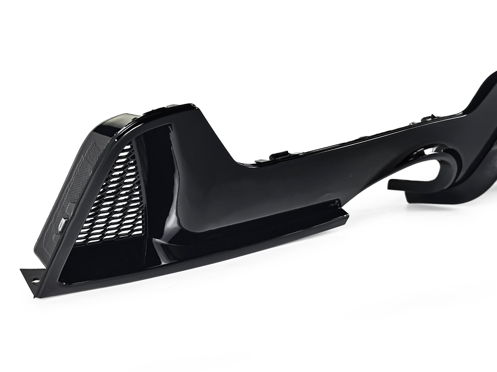 Diffusor Heckdiffusor Schwarz Glanz für BMW 4er F32 F33 F36 M Paket 13-20 OHNE ABE