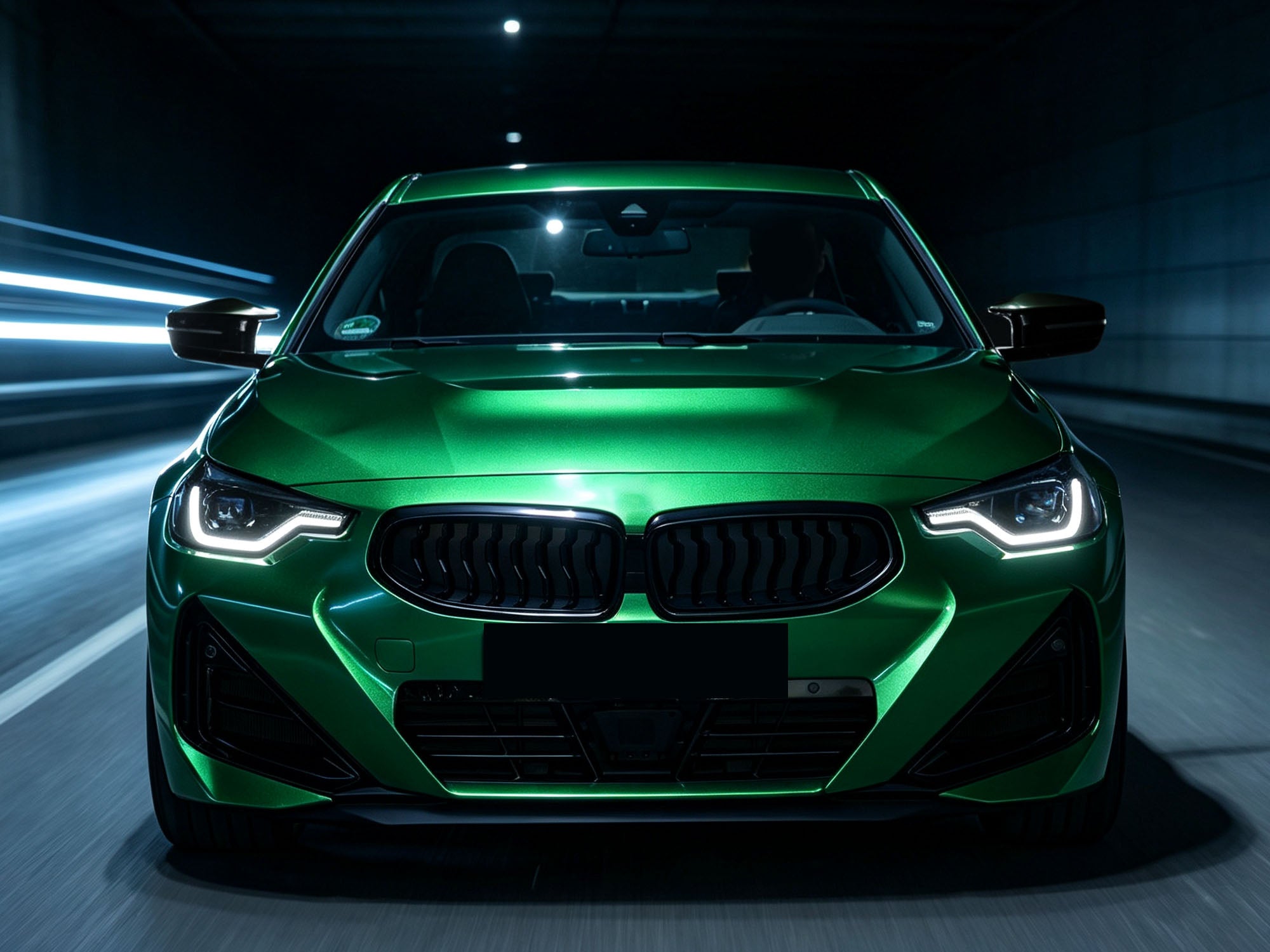 L+ R Schwarz Spiegelkappen Außenspiegel für BMW G42 G20 G21 G22 G23 G26 G30 G31 G11 G14 G15 G16