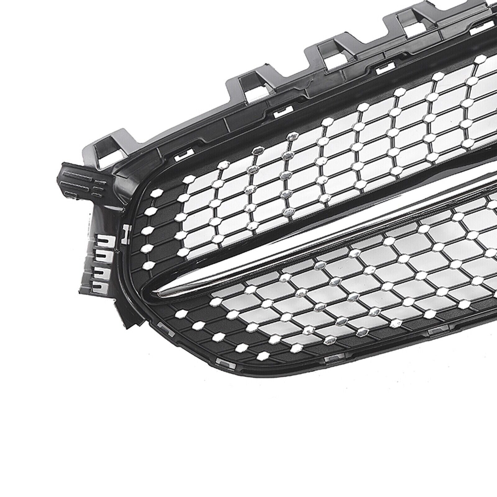 NEU Diamant Grill Kühlergrill Frontgrill Schwarz für Mercedes Benz B Klasse W247 2019-2023