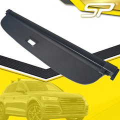 Für Audi Q5 FY 2017+ Laderaumabdeckung Abdeckrollo Kofferraum Schwarz