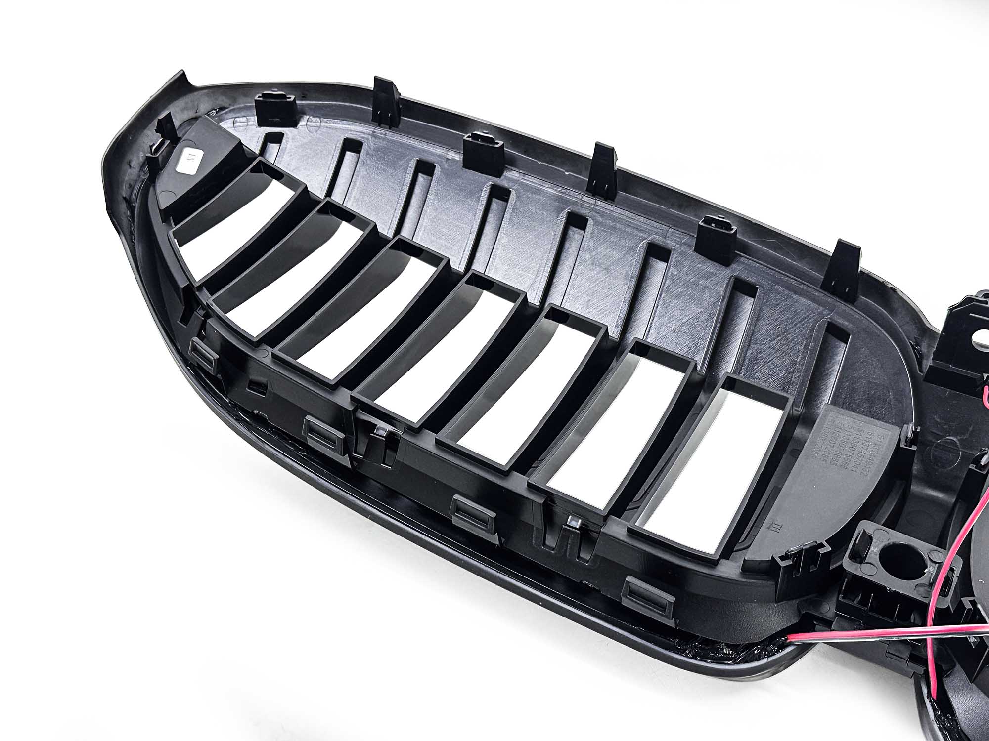 Schwarz LED Kühlergrill Grill Frontgrill für BMW 3er G20 G21 2019-2022 vor LCI