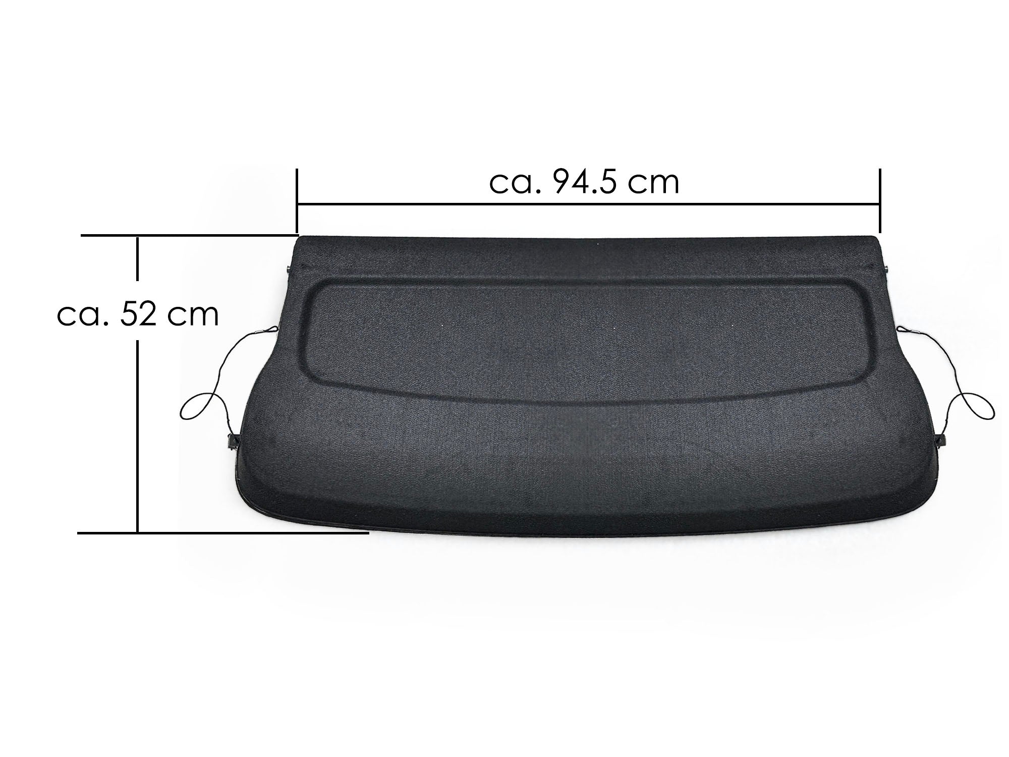 Für Audi A3 Sportback 2012-2020 Schwarz Hutablage Laderaumabdeckung