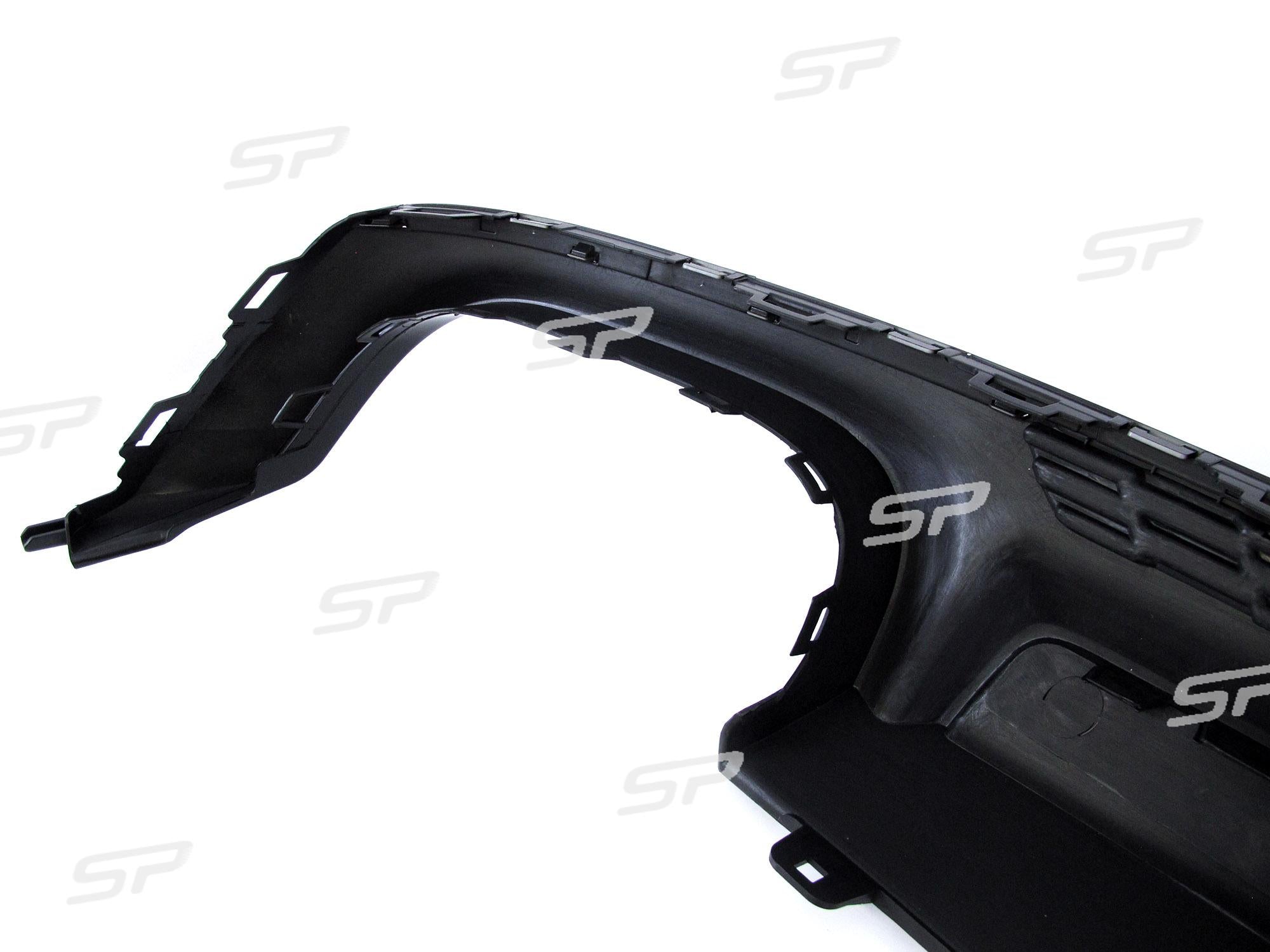 Diffusor Heckdiffusor + Auspuffblenden Chrom für AUDI A6 C8 Limo Avant S-Line ab 2018 di162