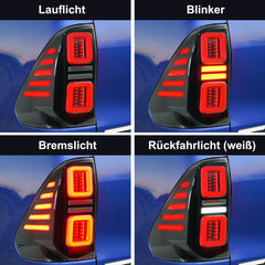 NEU LED Rückleuchten Heckleuchten Rücklicht Für Toyota Hilux Revo 2015-2020