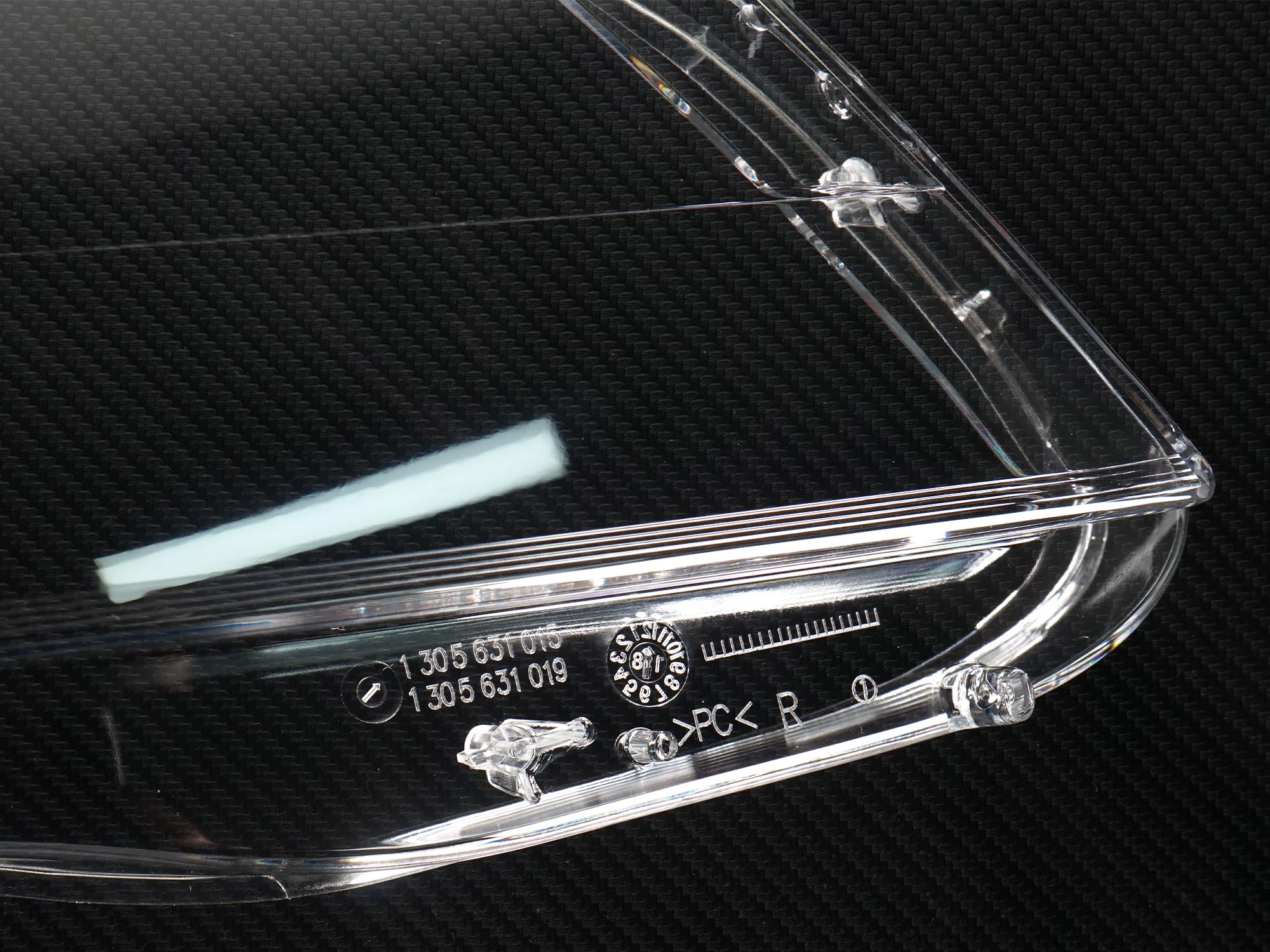 Klare Scheinwerfer-Abdeckungen Glas Paar für Mercede Benz C-Klasse W204 2011-2014