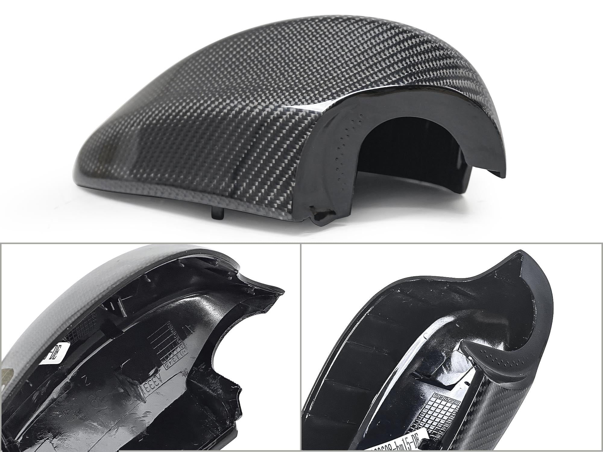 Carbon Fiber Außenspiegel Spiegelkappen Kappen für BMW 3er E90 E91 2005-2008 Pre-LCI