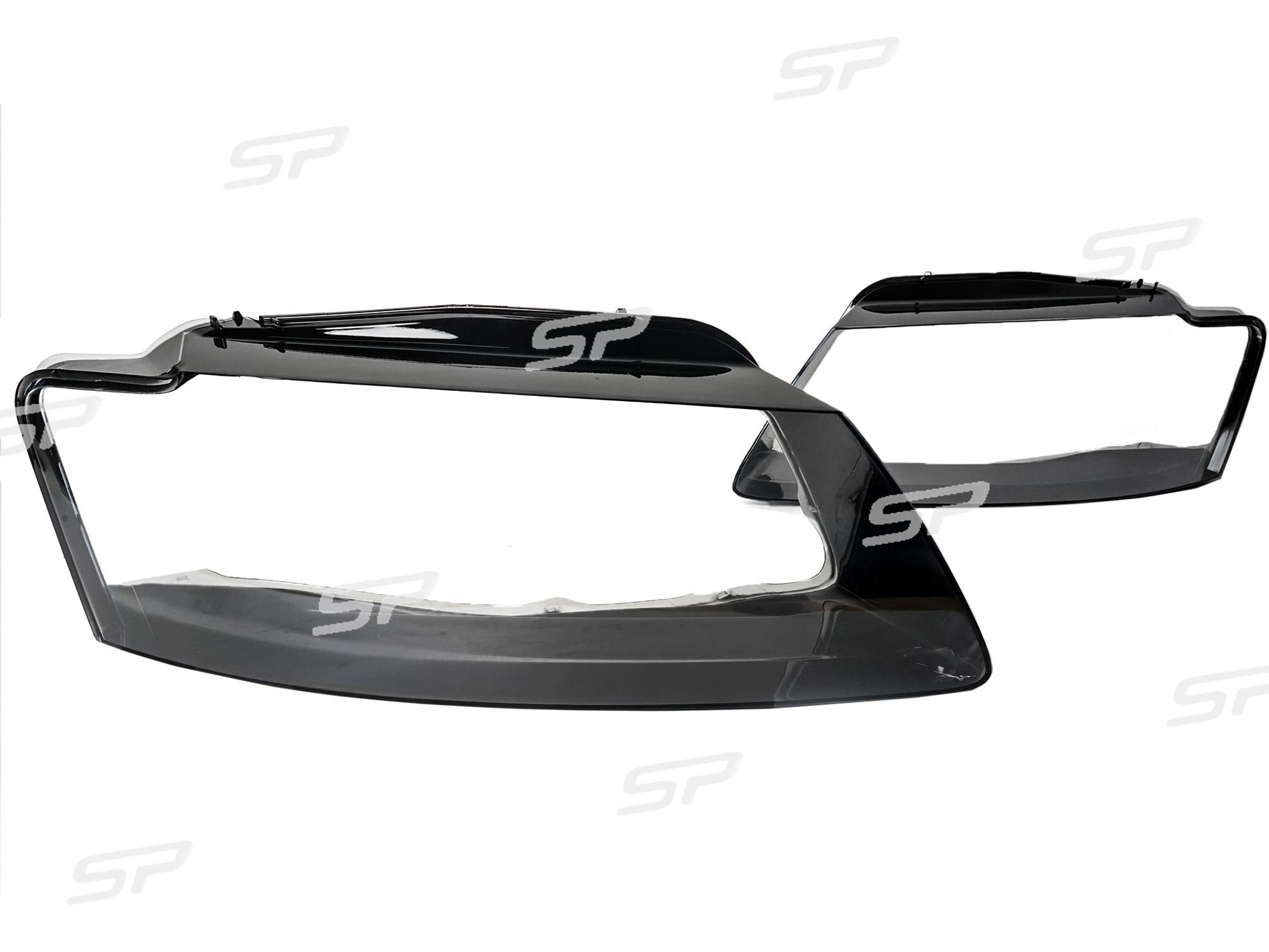 Paar Klar Scheinwerferglas Abdeckung Für Audi A5 8T 2008-2012 Scheinwerfer Glas