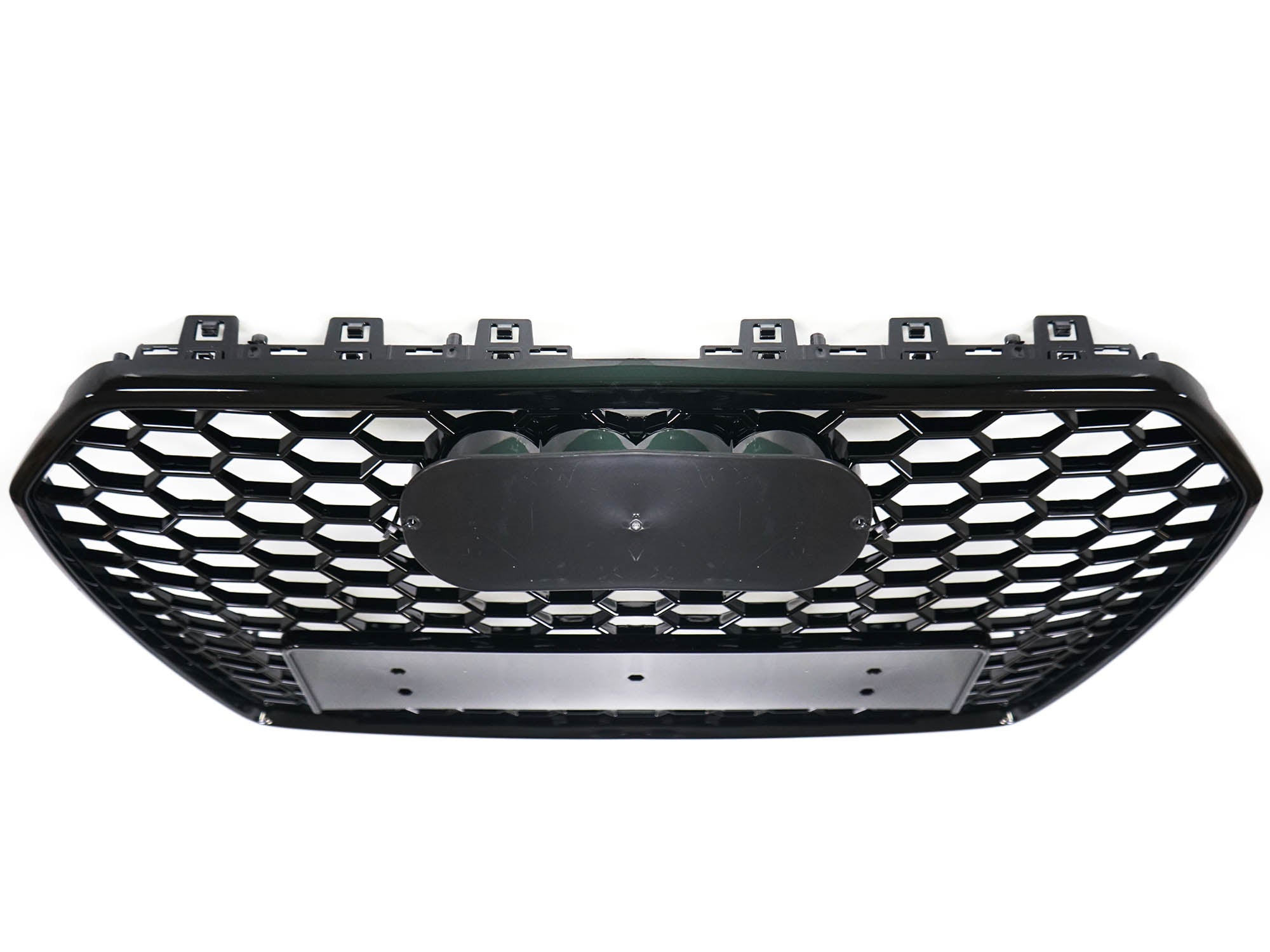 Wabengrill Kühlergrill Front Grill Schwarz für AUDI A6 C7 4G S6 S Line Avant Limo 2015-2018