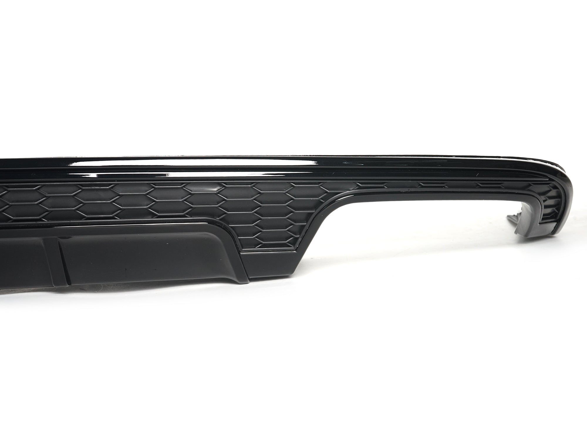 Diffusor Heckdiffusor Schwarz Glanz für AUDI A6 C7 4G mit Seriens. MOPF 15-18 di244