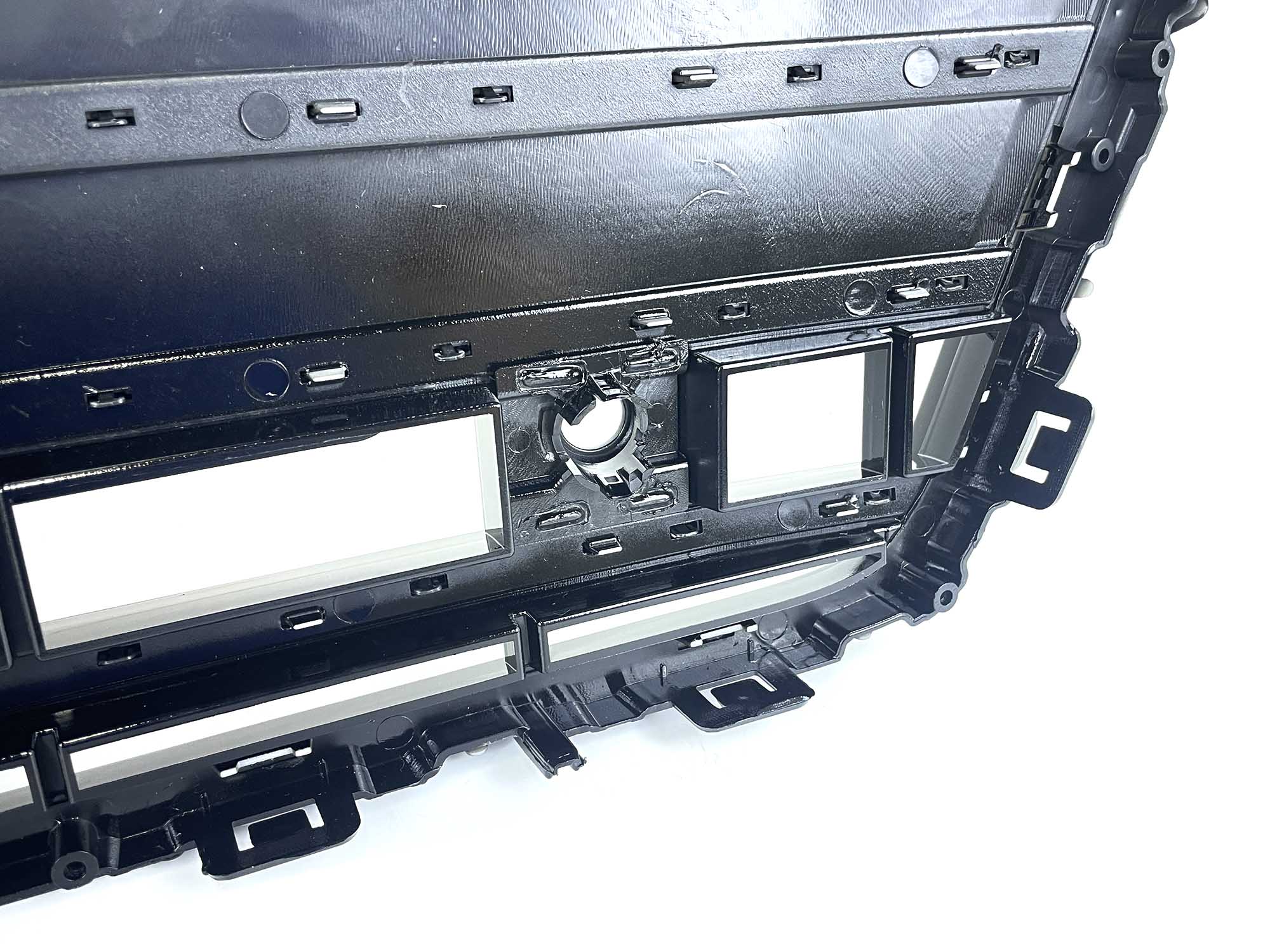 Schwarz Kühlergrill Grill für Audi A6 S6 C8 S Line mit ACC 2018-2023 fg321