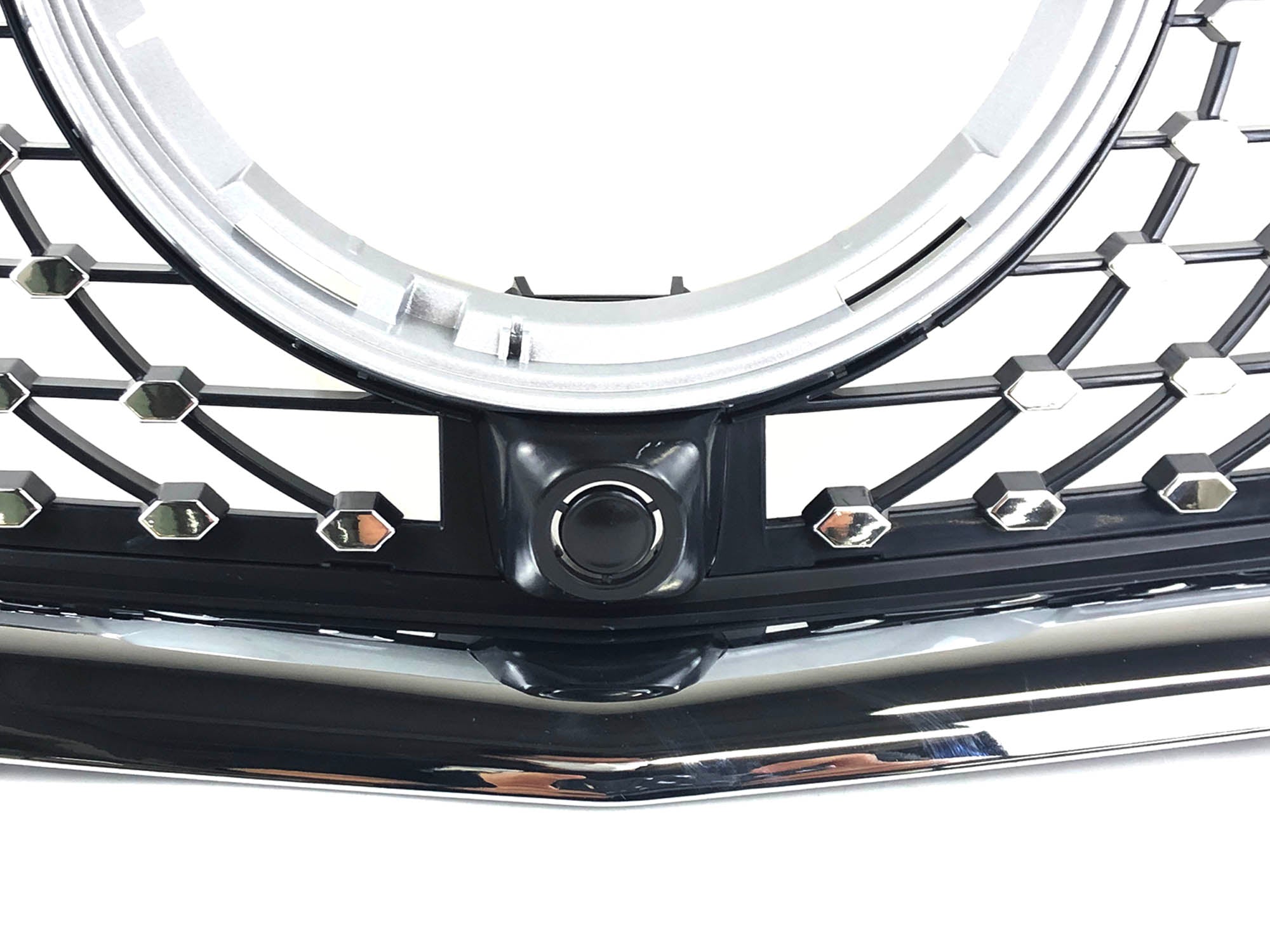 Silber Diamant Front Grill Kühlergrill für Mercedes Benz V Klasse W447 2014 2015 2016 2017 2018 2019
