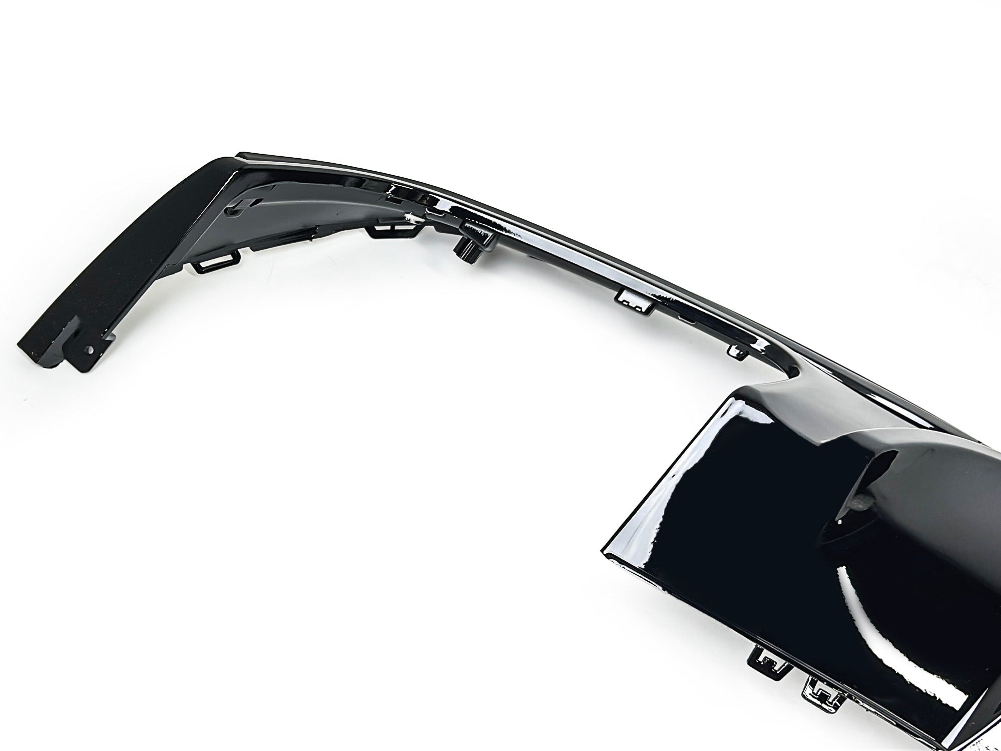 Schwarz Heckdiffusor Chrom Endrohre für Mercedes-Benz E Kl. C207 A207 AMG Line 13-16