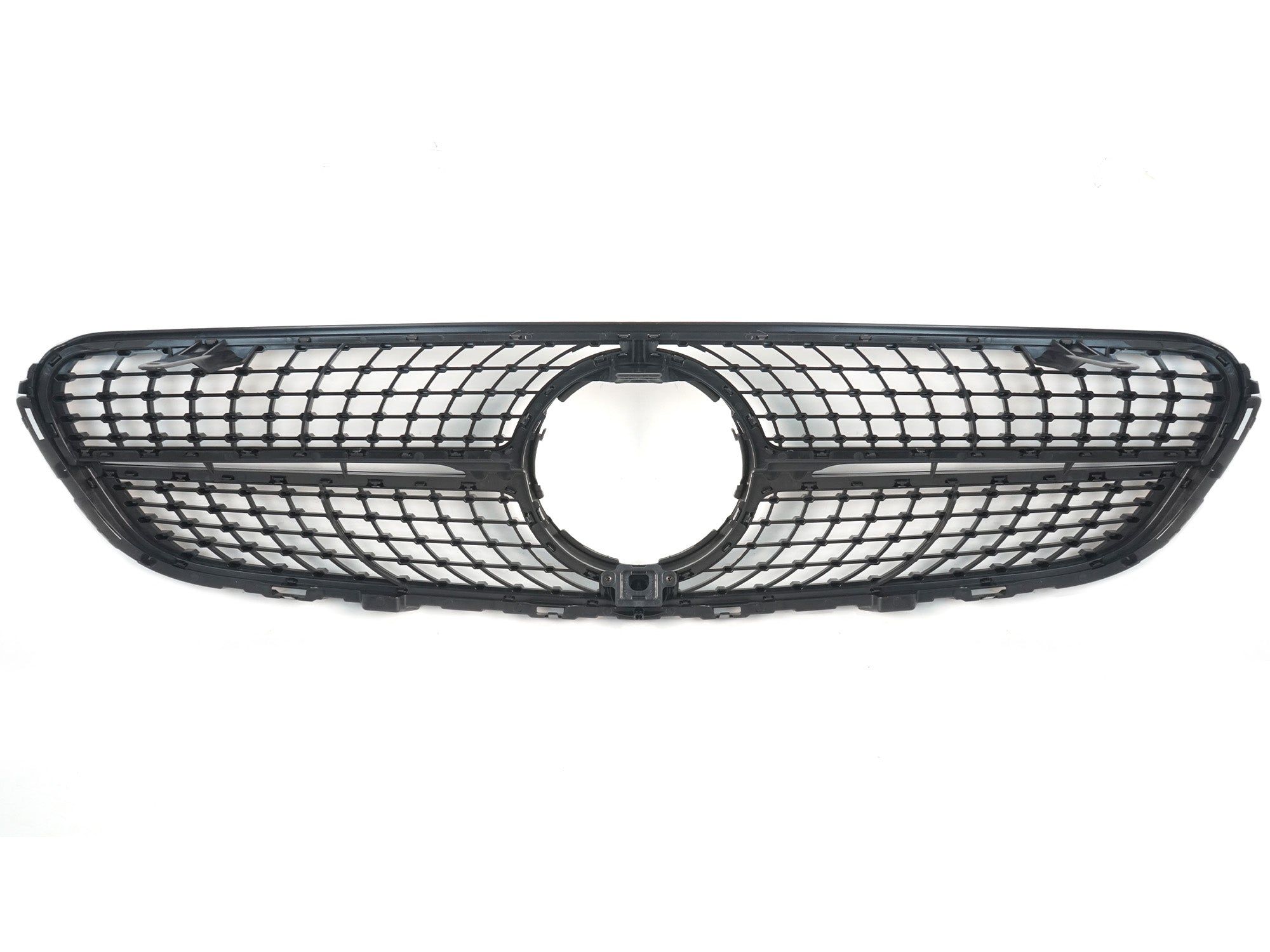 Diamantgrill Kühlergrill Front Grill für Mercedes Benz GLC X253 GLC43 AMG 2015-2019 pz143