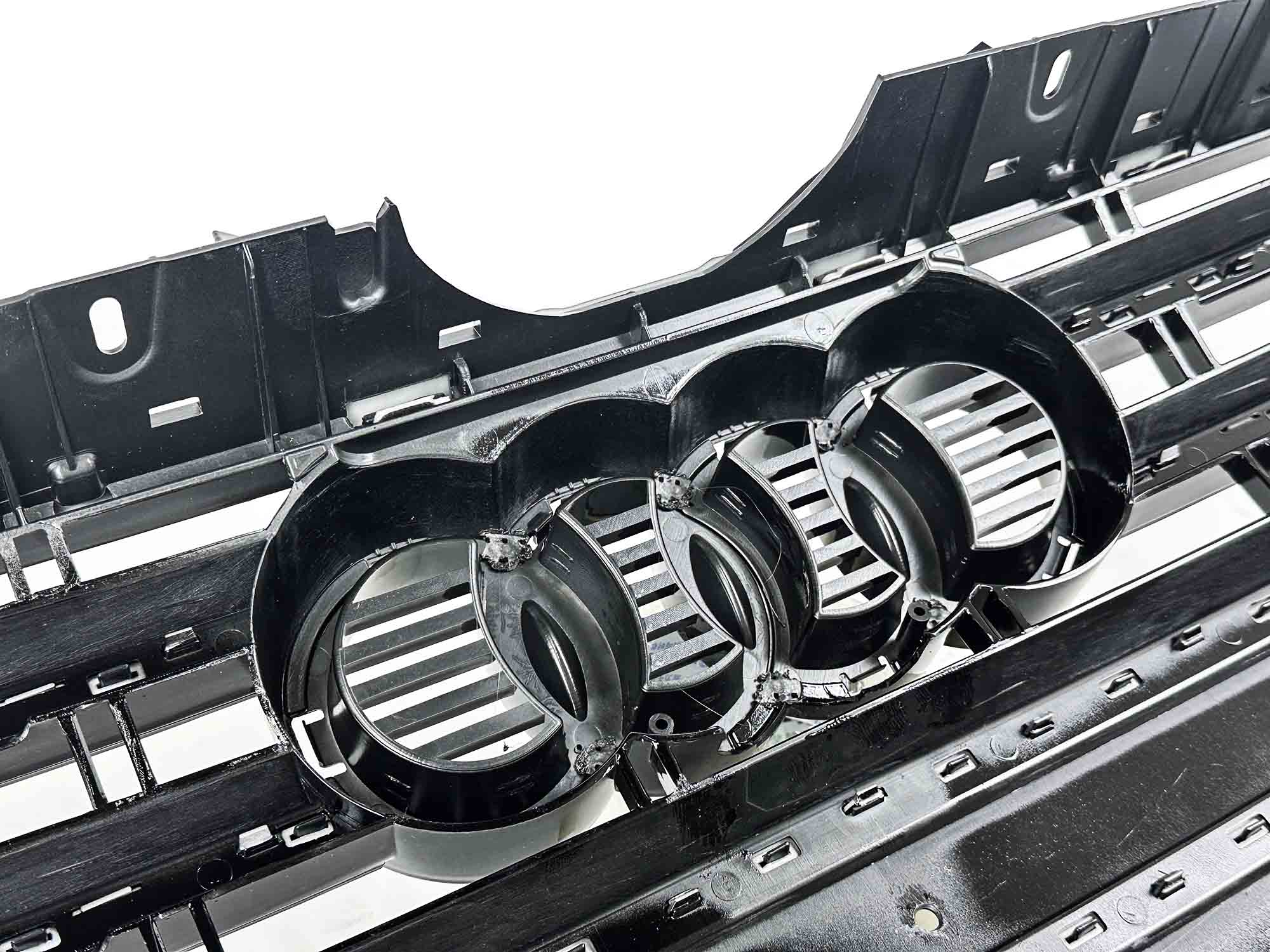 Schwarz Grill Kühlergrill Frontgrill für AUDI A5 F5 S5 2016-2019 vor MOPF fg329