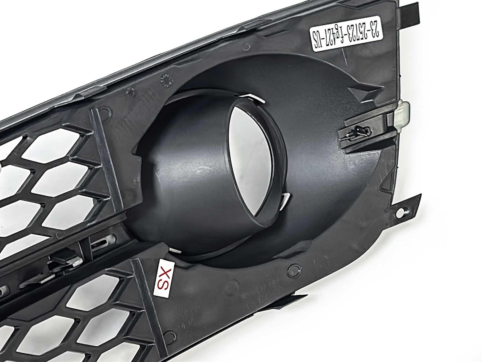 Lüftungsgitter Blenden Grill Gitter Schwarz für Audi A8 S8 D4 4H S-Line 13-17 MOPF mit ACC