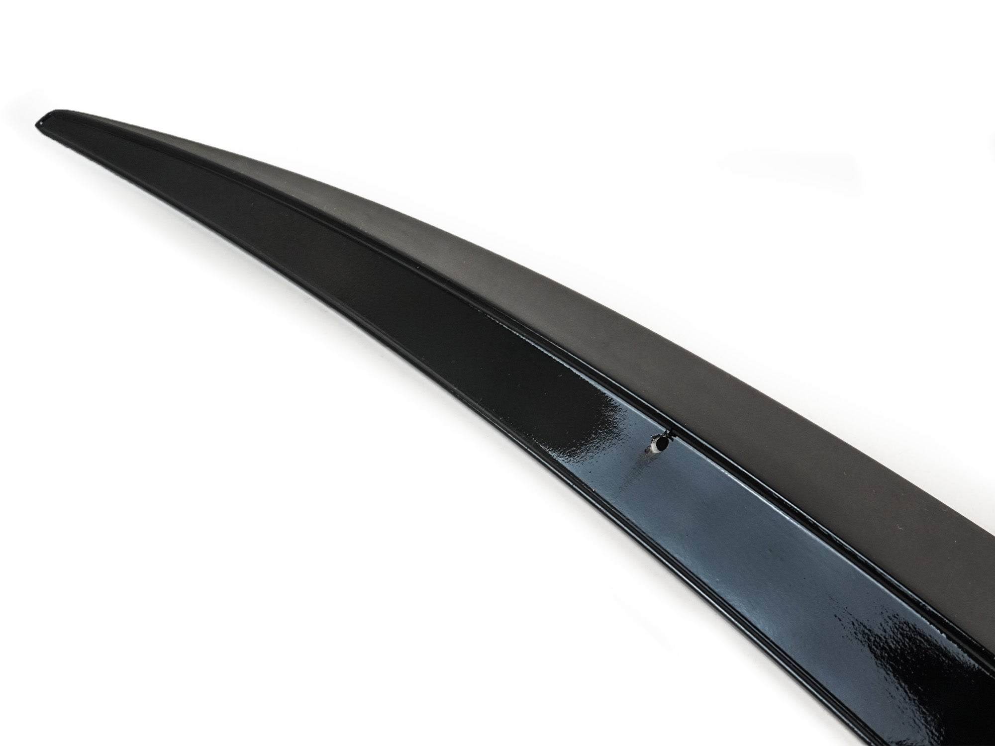 Heckspoiler Spoiler Lippe Schwarz Glanz für Mercedes Benz S Klasse W223 Limo 2020+
