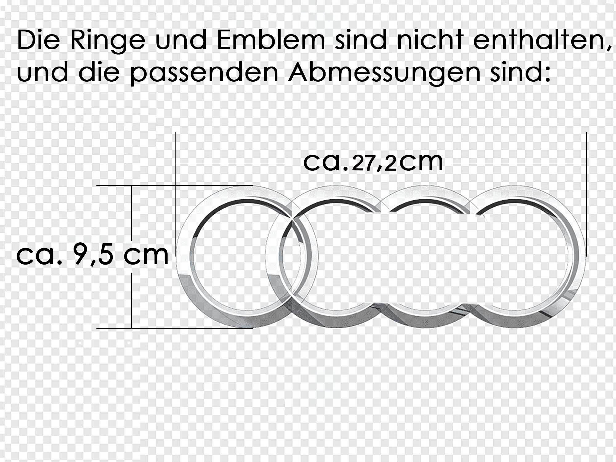 Sport Grill Wabengrill Kühlergrill Schwarz für AUDI A3 S3 8V S Line Facelift 2016-2020 NON ACC fg164