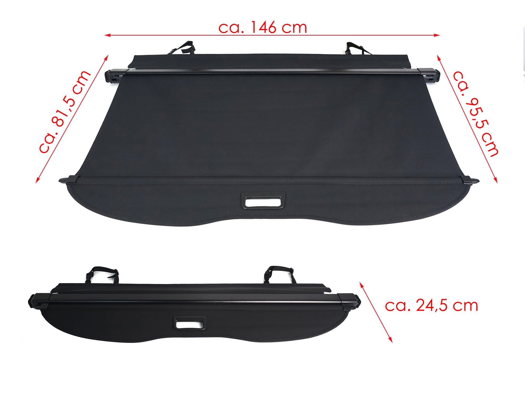 Laderaumabdeckung Abdeckrollo Kofferraum für Subaru Forester IV SJ 2012-2018