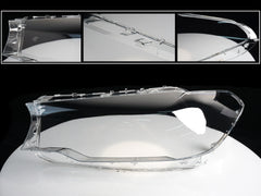 Paar Klar Scheinwerferabdeckungen Glas Streuscheibe für BMW 5er G30 G31 2016-2020