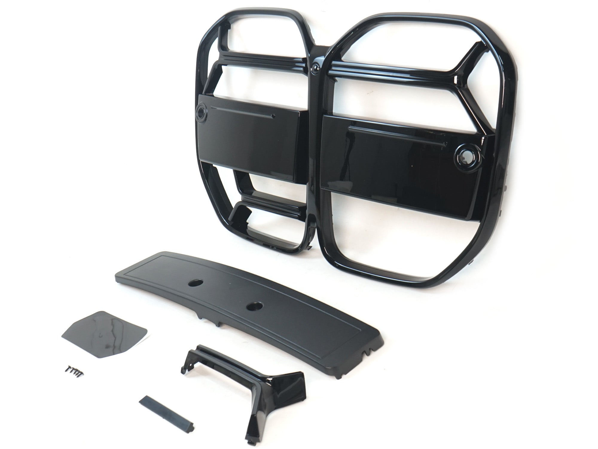 Kühlergrill Frontgrill Grill  Nieren Schwarz Passend für 4er G22  G23 2020-2024