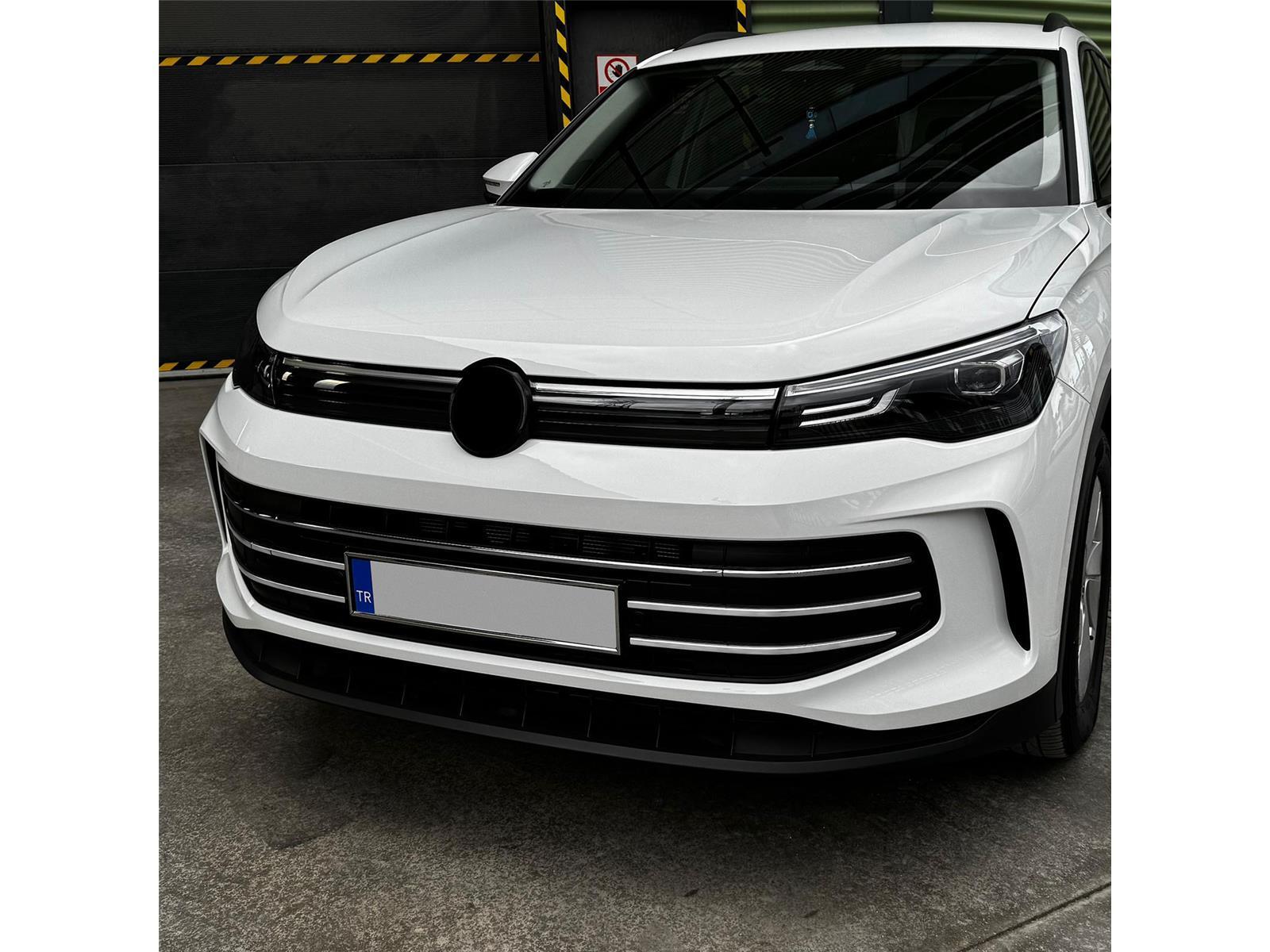 Für VW Tiguan 3 Kühlergrill Leisten ab 2024 Zierleisten Grillleisten 6 tlg