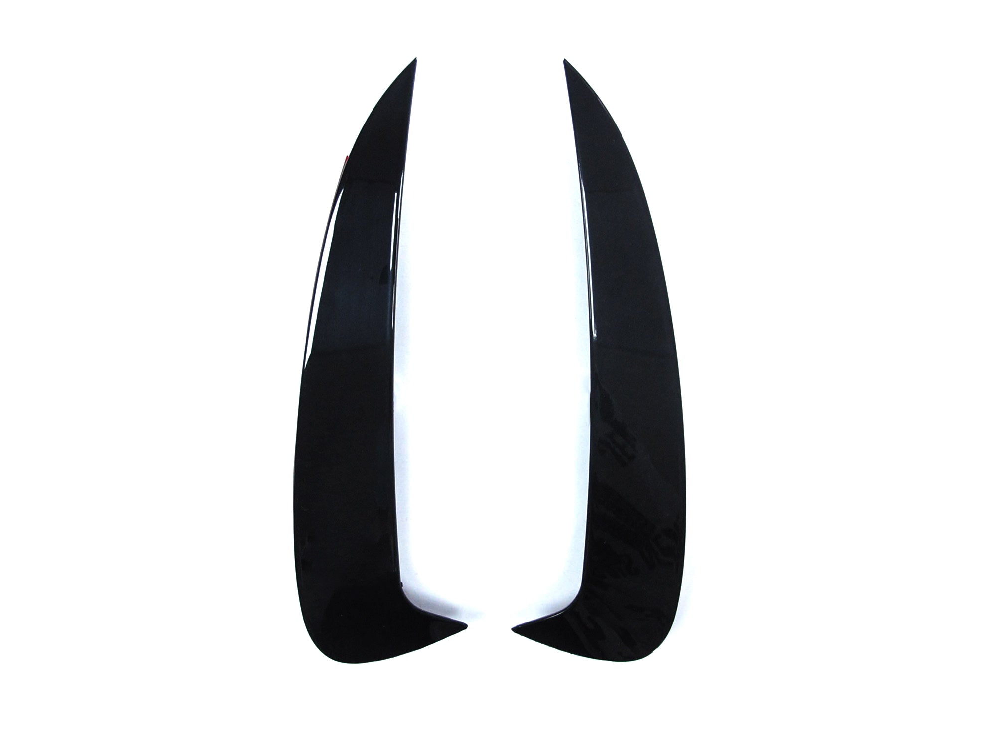 Schwarz Heck Stoßstange Flossen Flaps für Mercedes Benz E Klasse C238 Coupe AMG Line E53 AMG 2017+ pz24