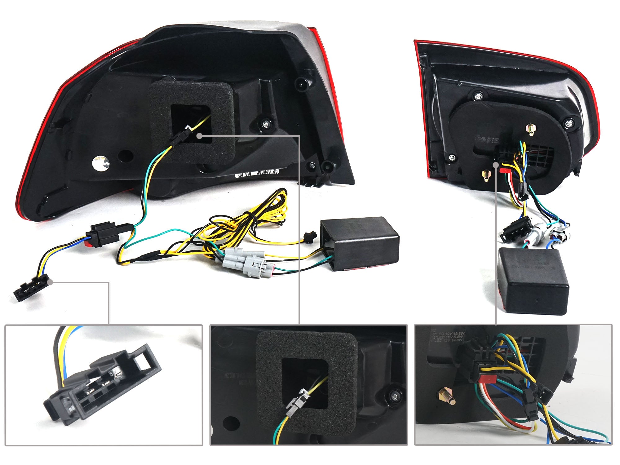 NEU LED Rücklicht Rückleuchten für VW Golf 6 Heckleuchten MK6 GTI GTD TSI TDI R 2008-2013