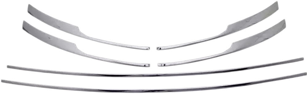 Kühlergrill Leisten für VW T6 Transporter 2015-2019 Stoßstange 6 tlg Edelstahl