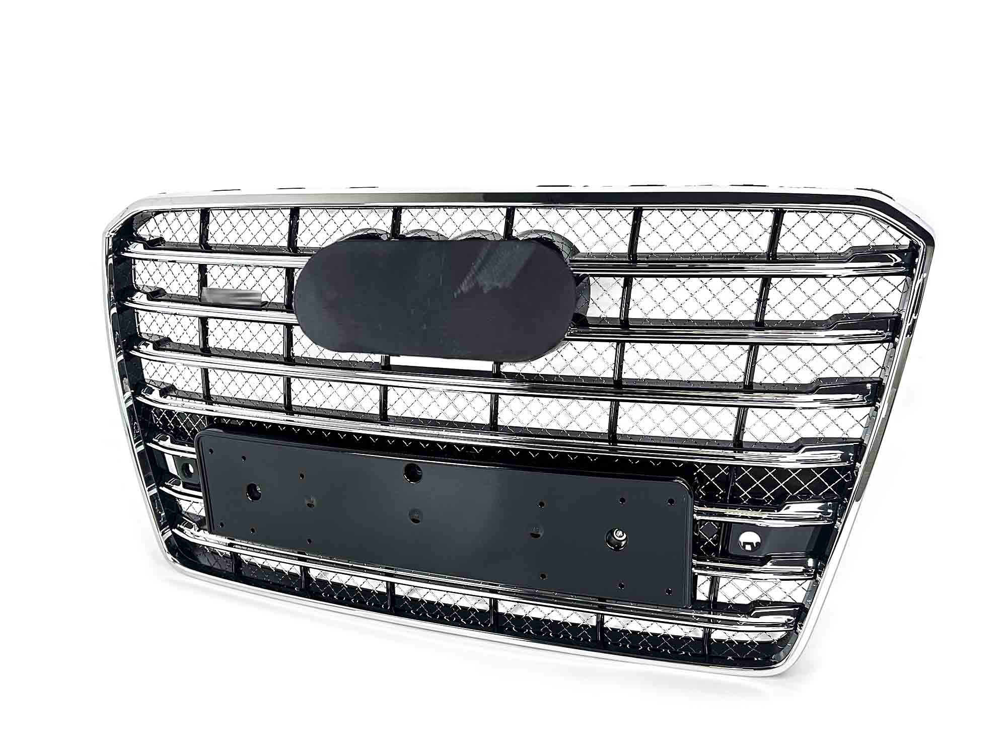 Sport Chrom Front Grill Kühlergrill Für Audi A8 D4 4H MOPF 2014-2017 fg342