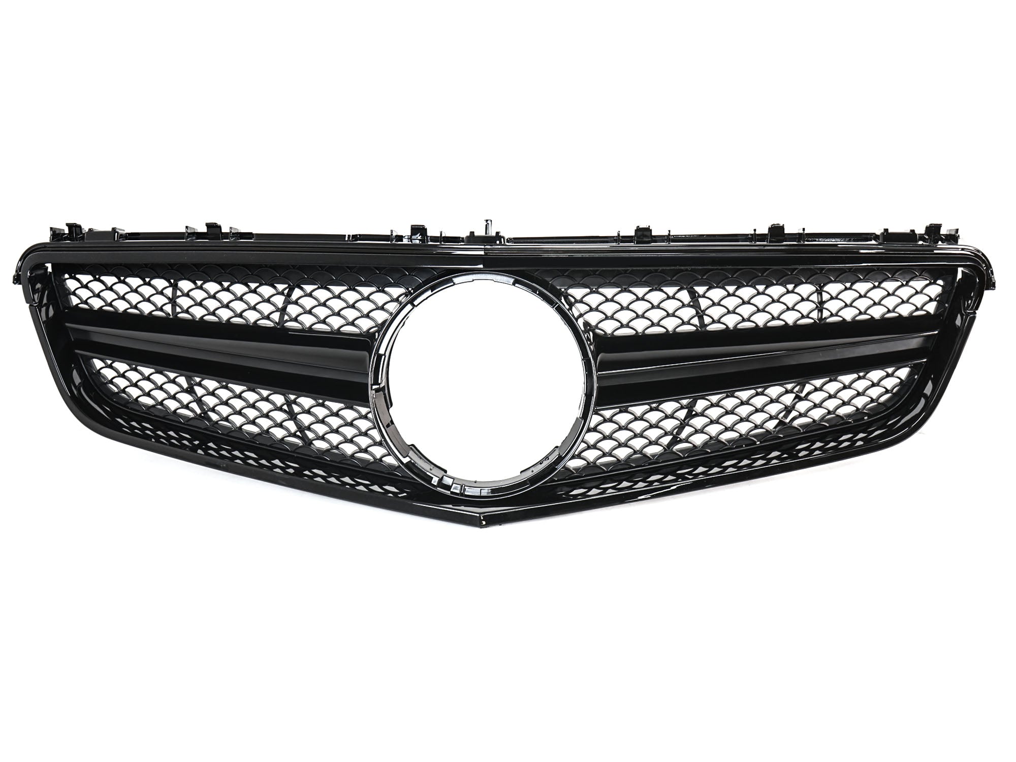 Schwarz Grill Kühlergrill Frontgrill für Mercedes E Kl. C207 A207 vor MOPF 09-13