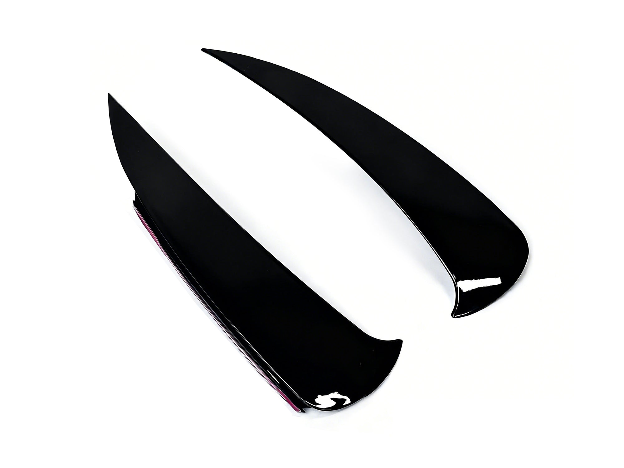 Stoßstange Heck Aero Flaps Canard Schwarz für Mercedes E Kl. W214  AMG Line 2023+