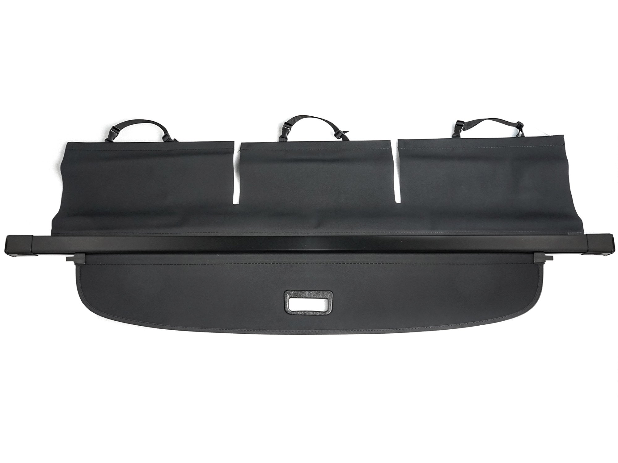 Für Ford S-MAX 2006-2014 Schwarz Laderaumabdeckung Abdeckrollo Kofferraum Rollo