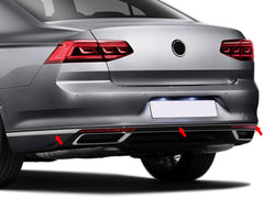 NEU Stoßstangenleisten für VW Passat B8 / B8,5 ab 2015 Edelstahl Silber