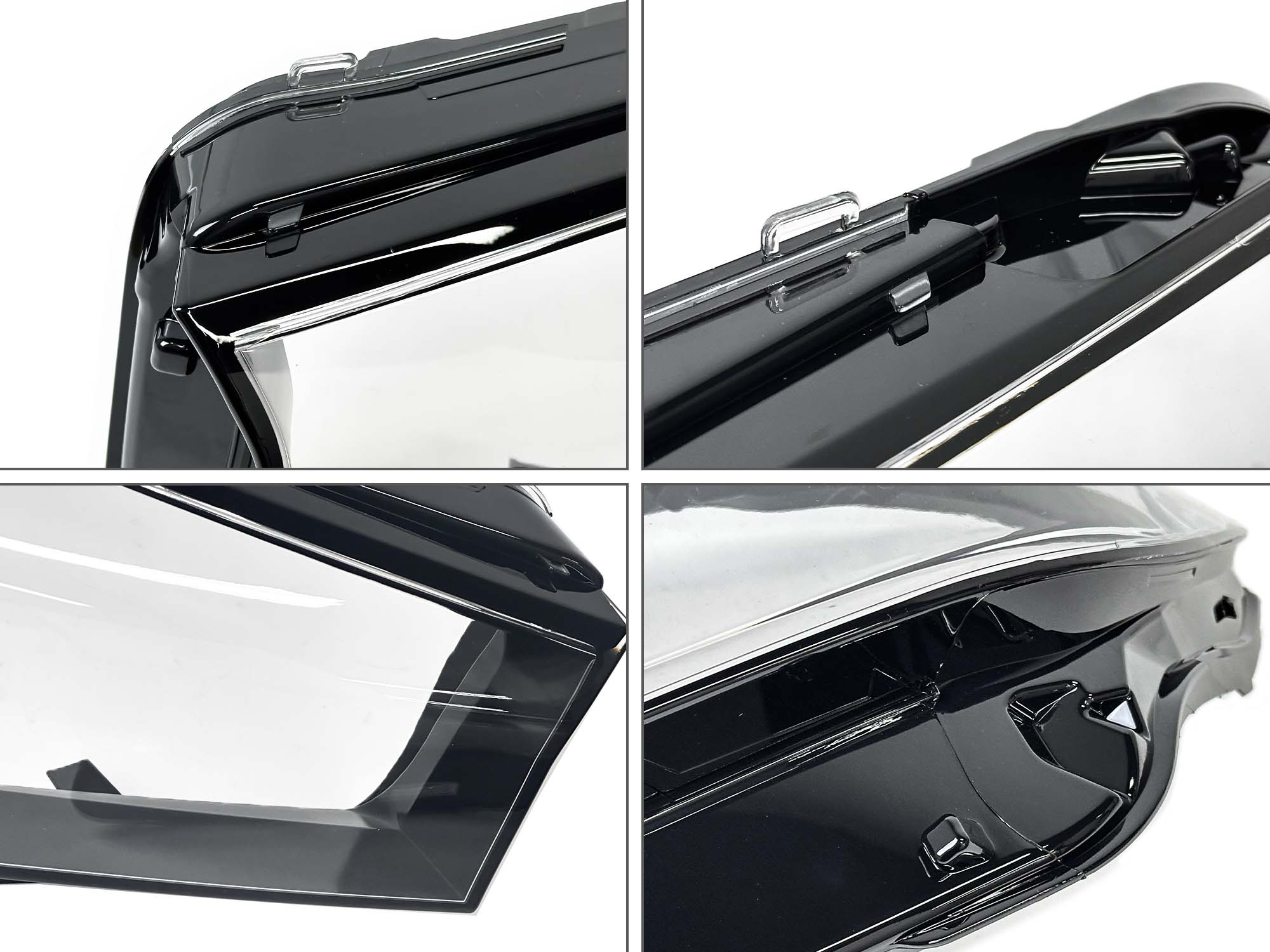Rechts Klar Scheinwerferabdeckungen Glas Streuscheibe für BMW 5er G30 G31 2020+