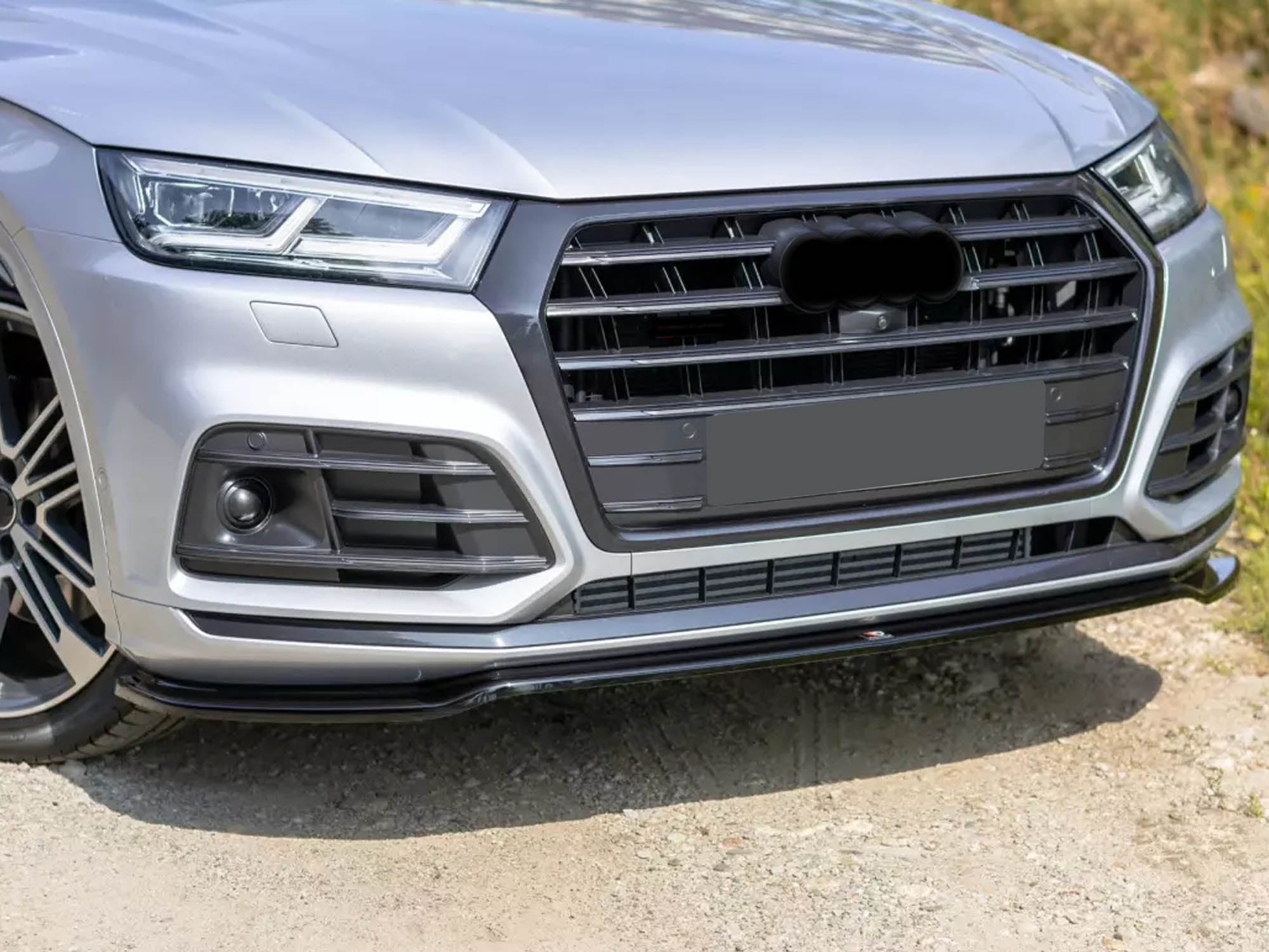 Schwarz Frontgrill Kühlergrill für Audi Q5 FY S Line SQ5 2017-2020 mit PDC