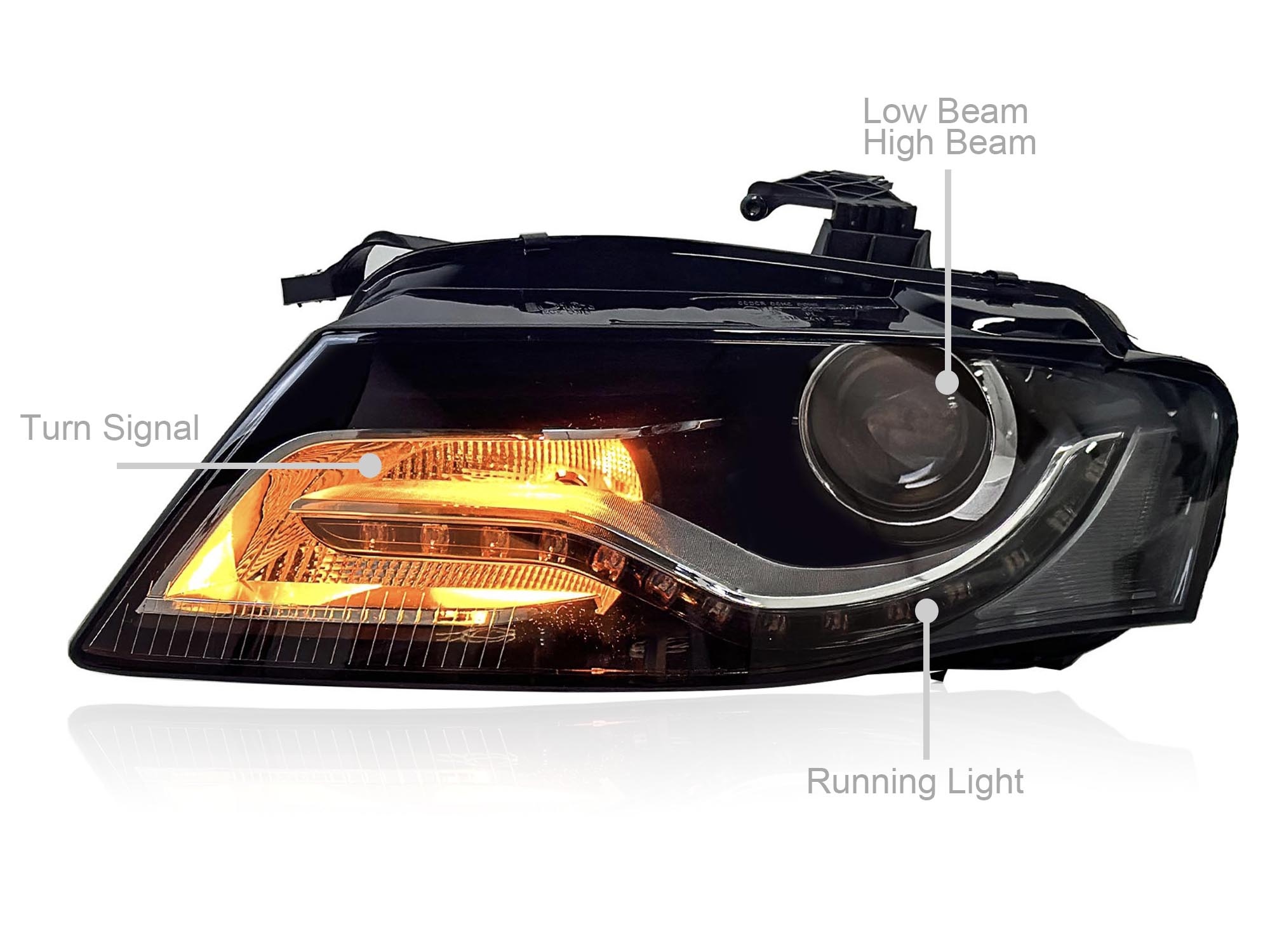 Scheinwerfer Frontscheinwerfer Links für Audi A4 8K 2007-2011 Xenon D3S LED