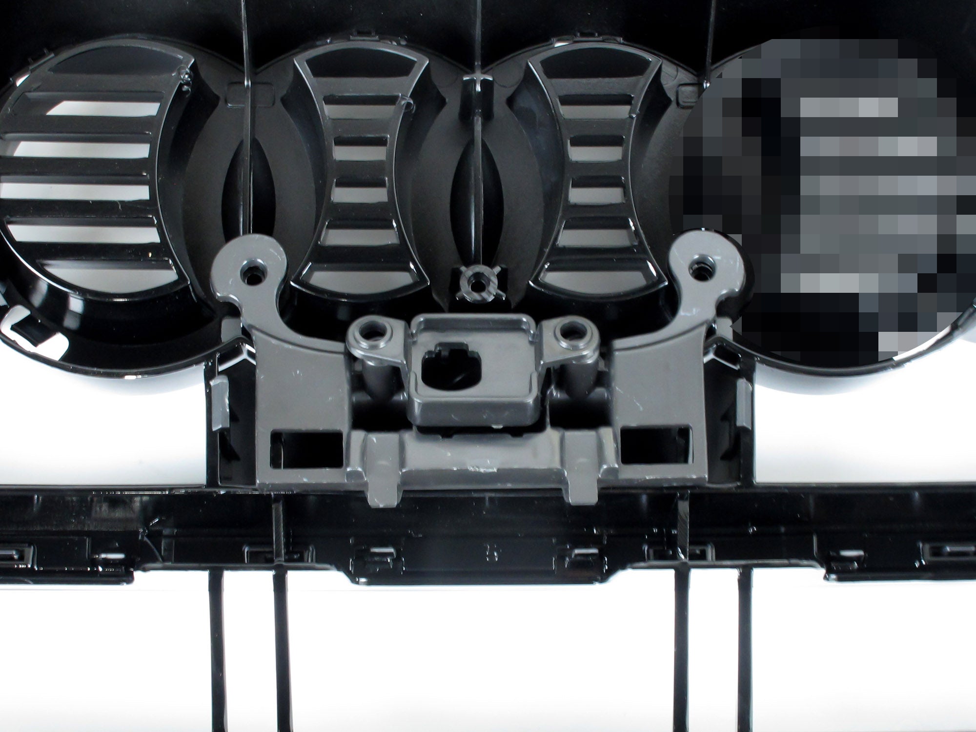 Schwarz Frontgrill Kühlergrill für Audi Q5 FY S Line SQ5 2017-2020 mit PDC