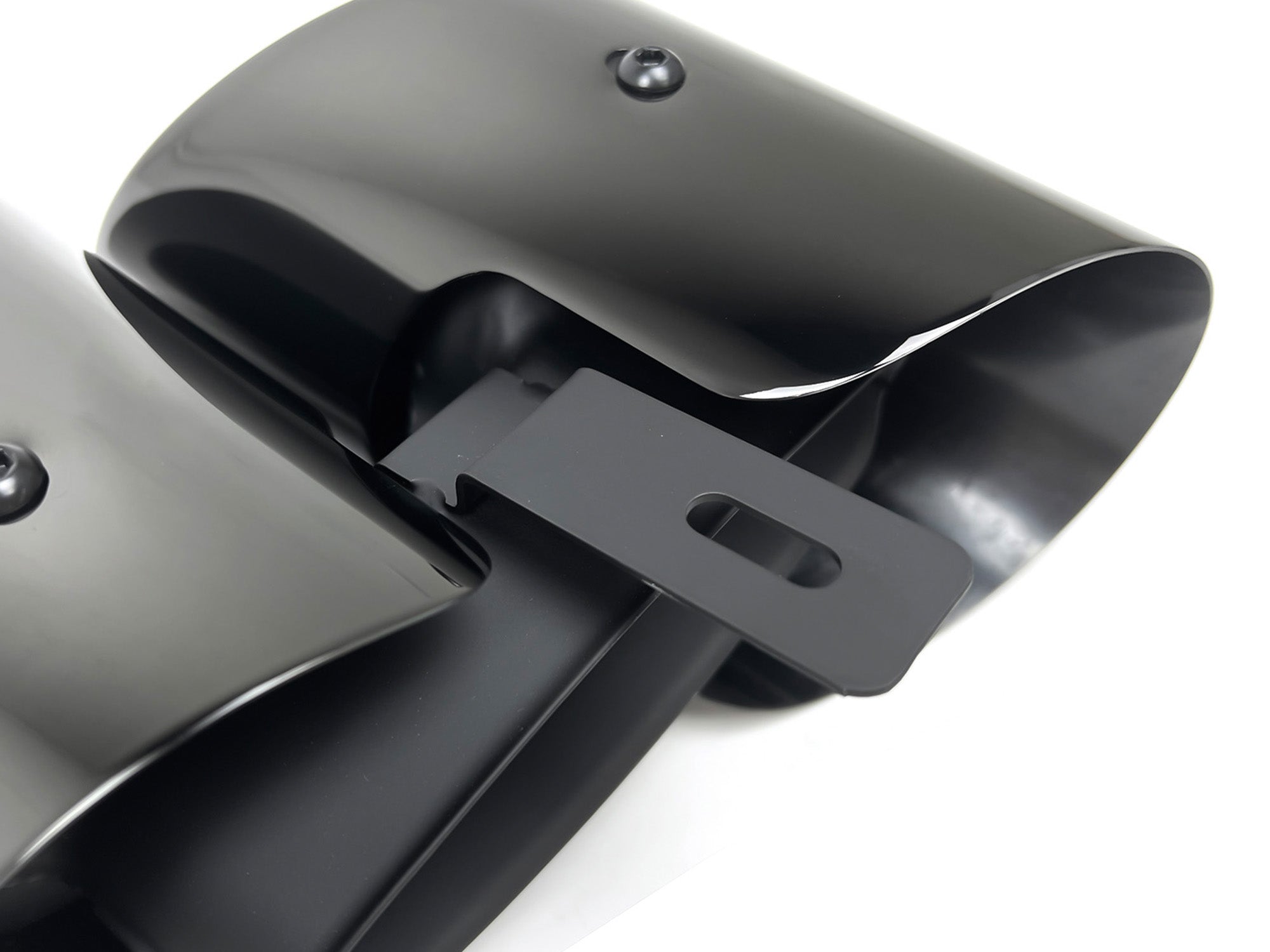 Sport Auspuff Auspuffblenden Endrohre Schwarz GTS Optik für Porsche Panamera 2018 2019 2020 2021 2022 Benzin et158