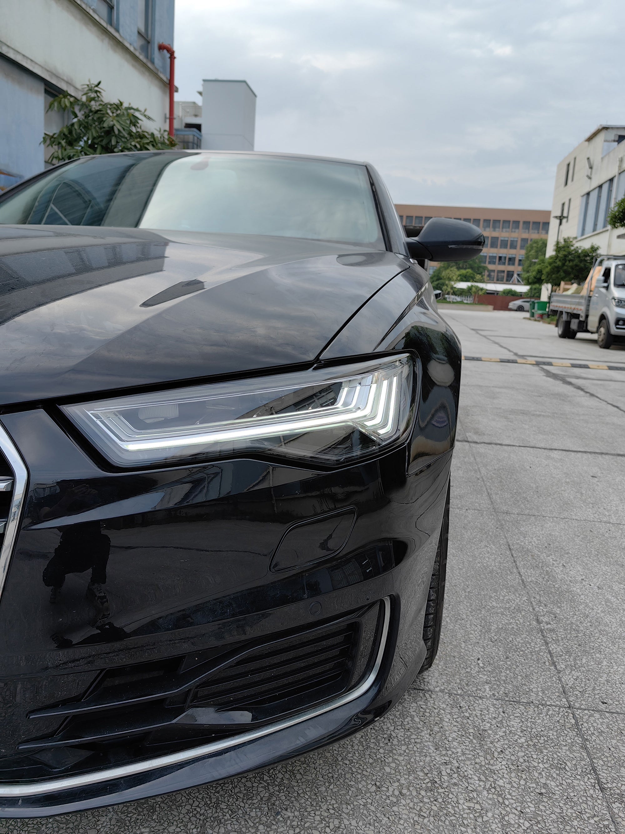 Für Audi A6 C7 16-18 HID Scheinwerfer Frontscheinwerfer Direct Plug-in